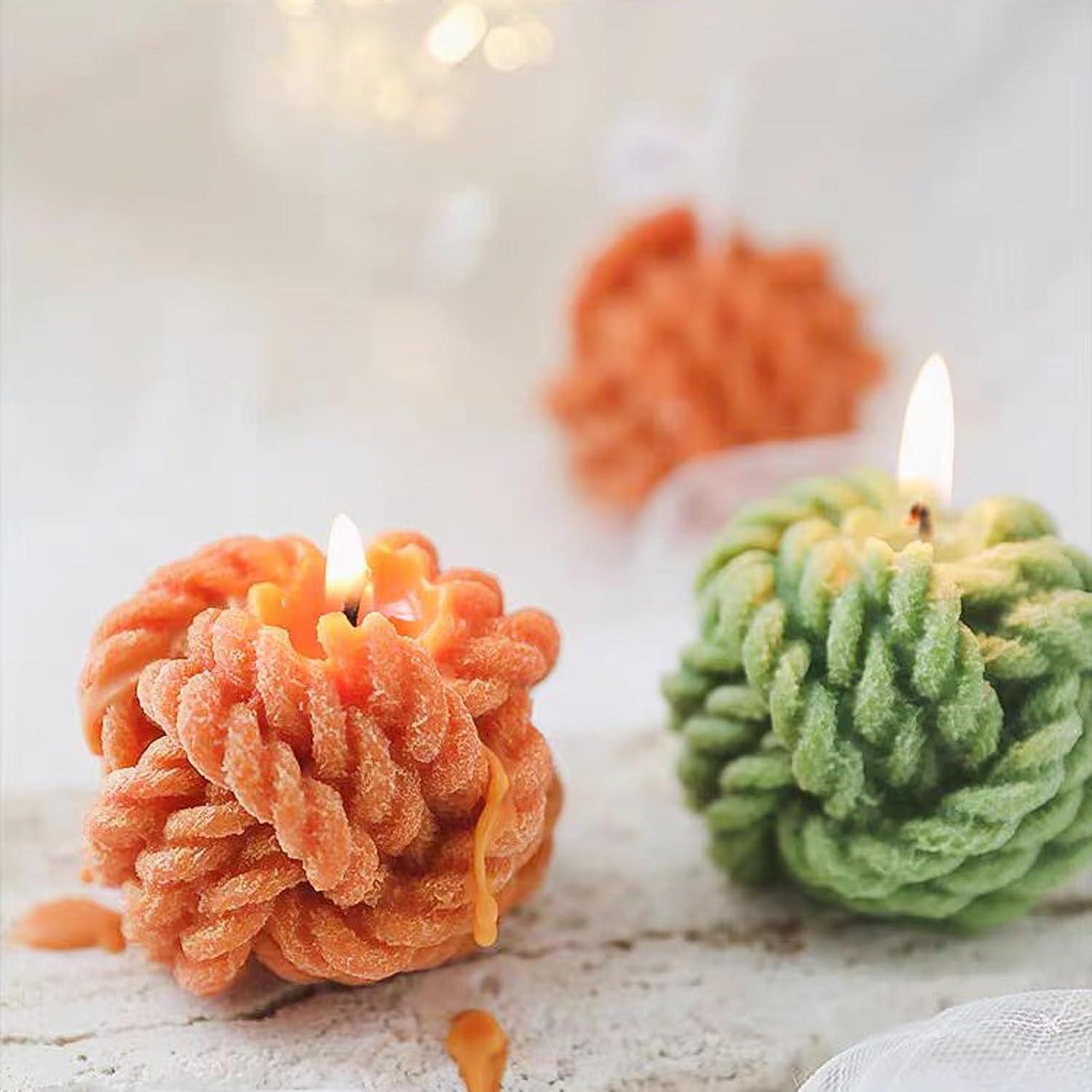 Juego de Moldes de Silicona para Velas JOJOPLAY 6 Piezas