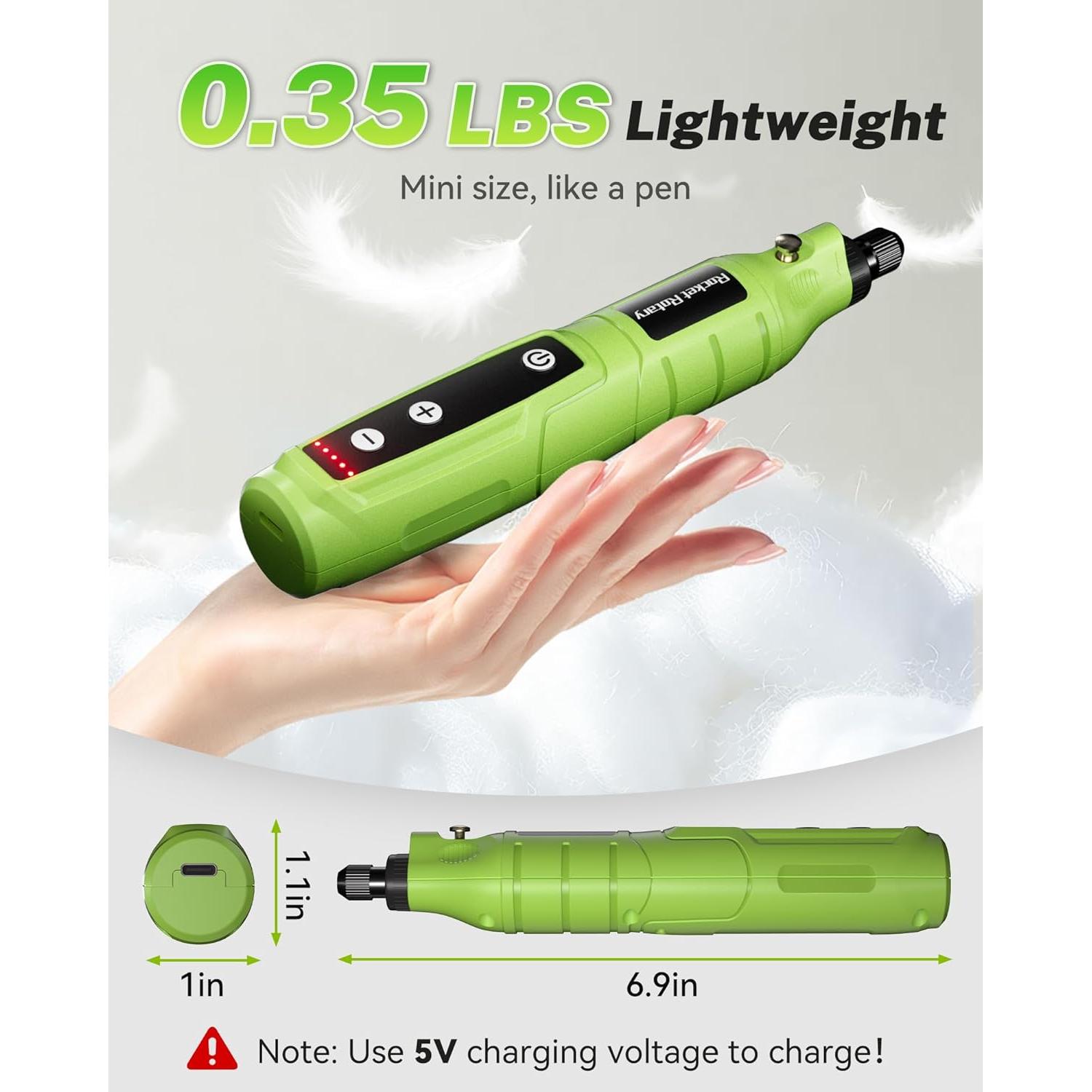 Mini Herramienta Rotativa Inalámbrica Linstaine 3.6V 75 Acc.