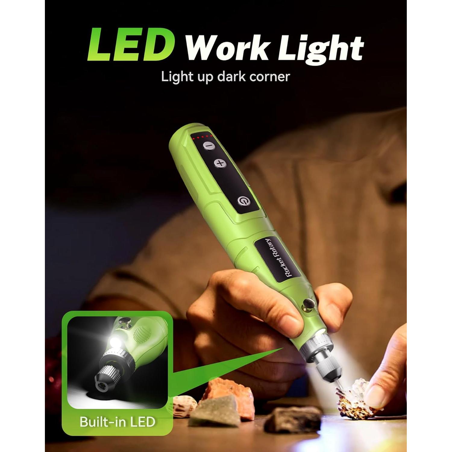 Mini Herramienta Rotativa Inalámbrica Linstaine 3.6V 75 Acc.