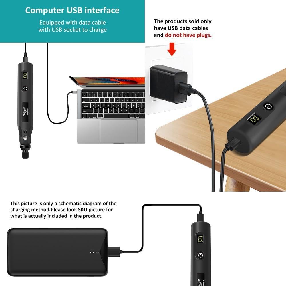 Kit de Herramienta Rotativa Inalámbrica JENABOM 39 Accesorios