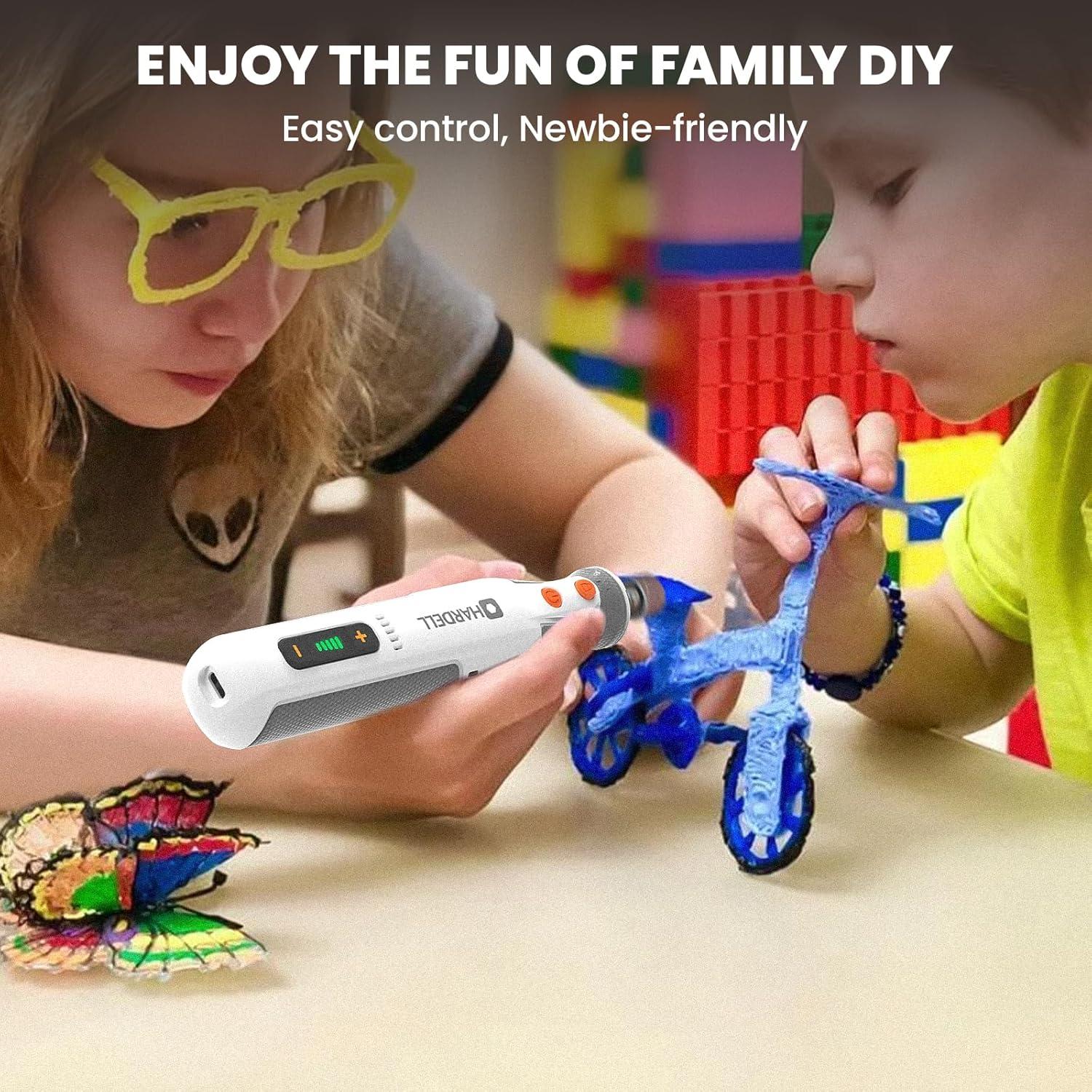 Herramienta Rotativa Sin Cable HARDELL 8V 42 Accesorios 28000RPM