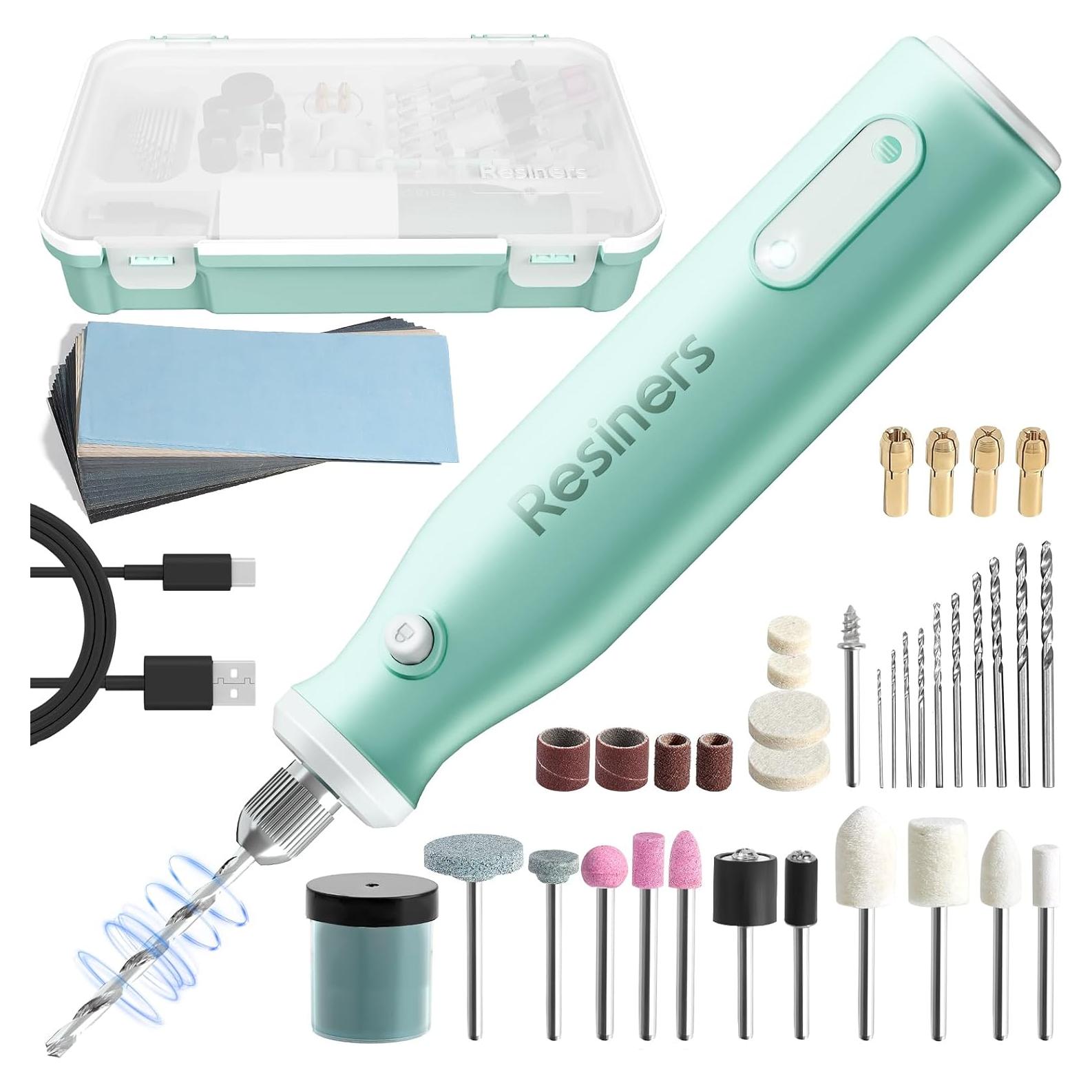 Kit de Herramienta Rotativa Inalámbrica Resiners 54 Piezas