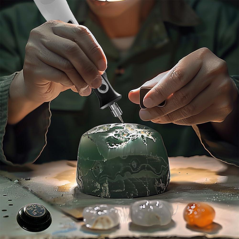 Kit Herramienta Rotativa Inalámbrica JANGKLIFE 6 Velocidades 18000RPM