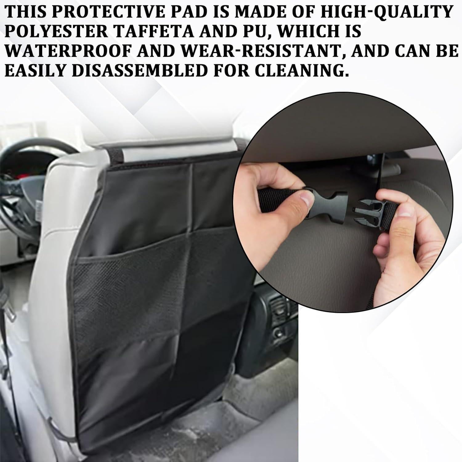 Protectores de Asiento Trasero para Niños SamWinGear 2 Pcs