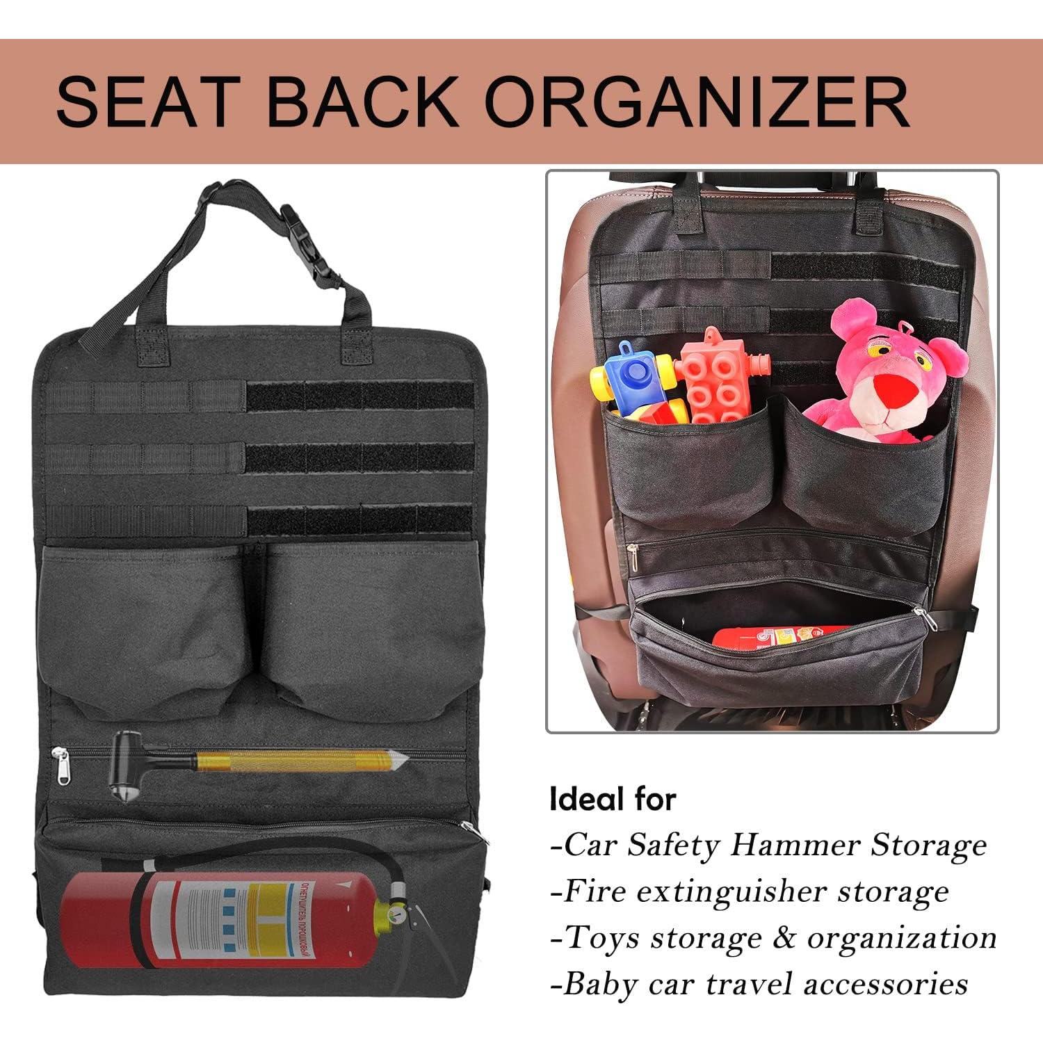 Organizador de respaldo de asiento Buraku para vehículo 36.8x57.2cm