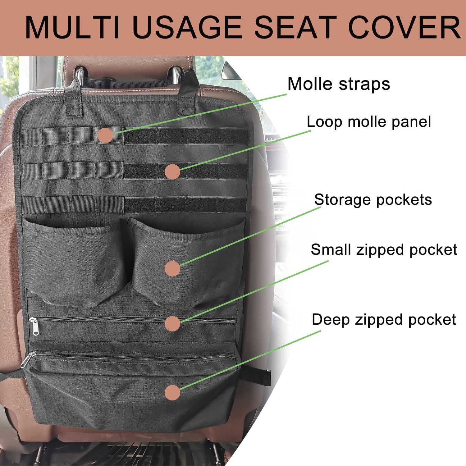 Organizador de respaldo de asiento Buraku para vehículo 36.8x57.2cm