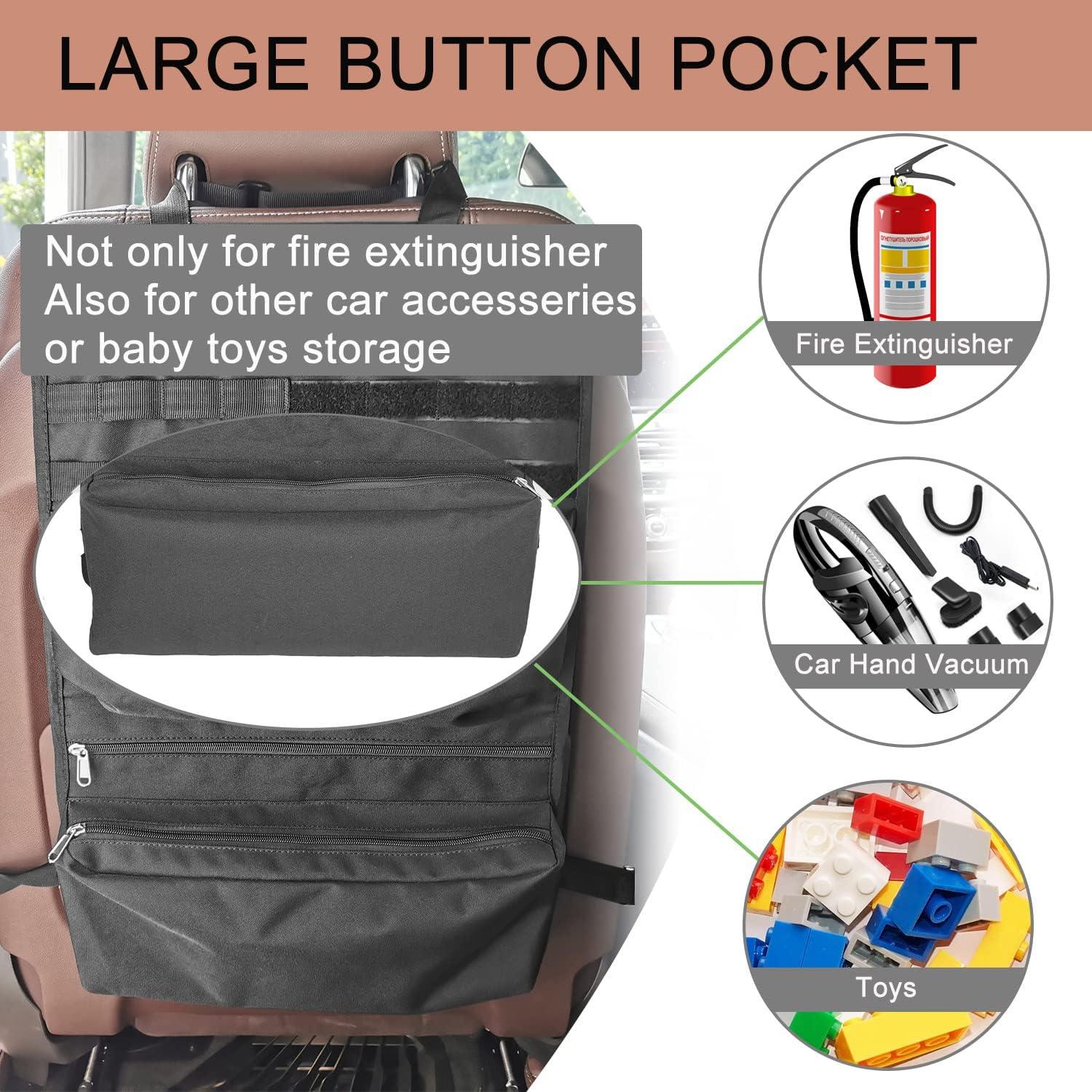 Organizador de respaldo de asiento Buraku para vehículo 36.8x57.2cm