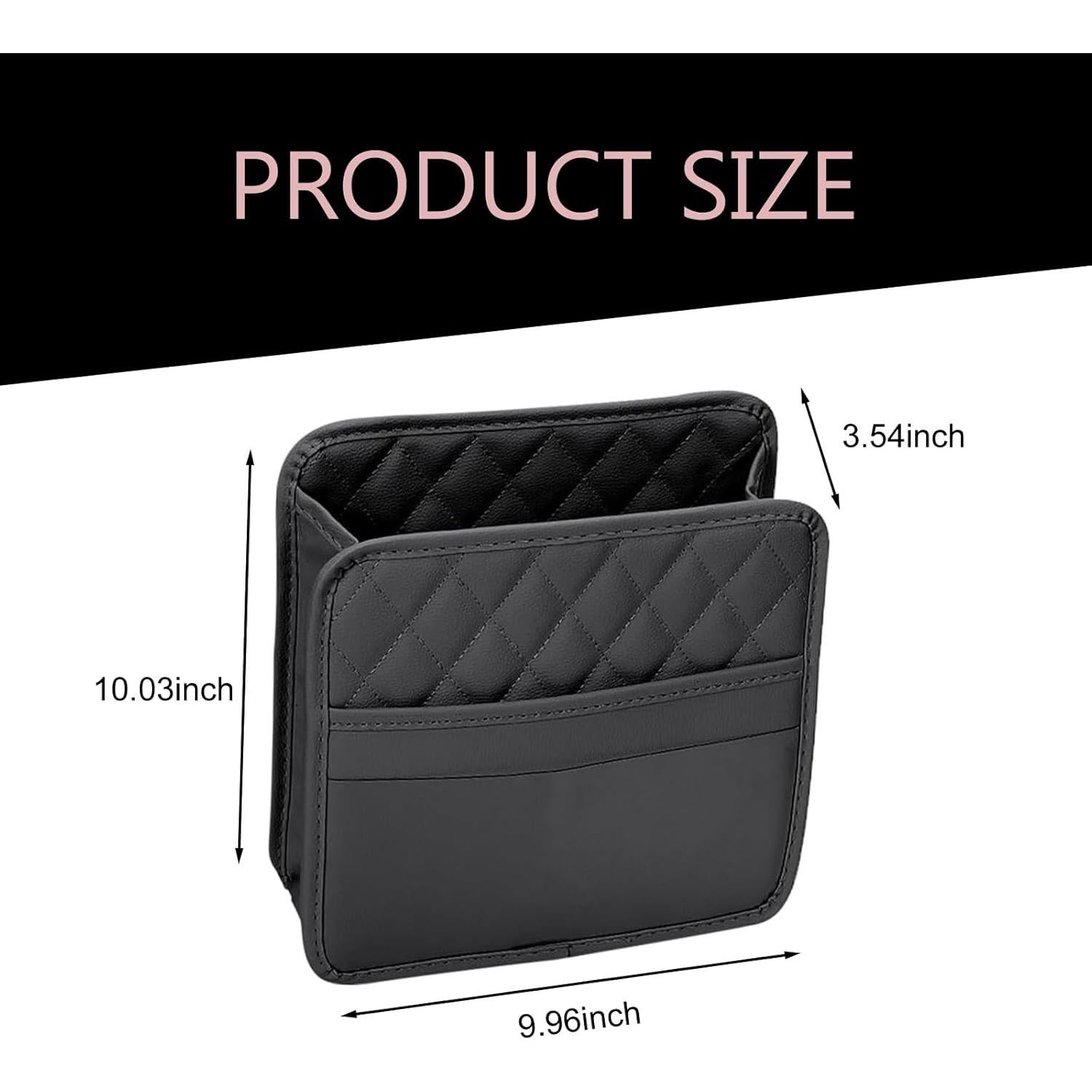 Organizador de Asiento de Coche Ferianl Negro Impermeable