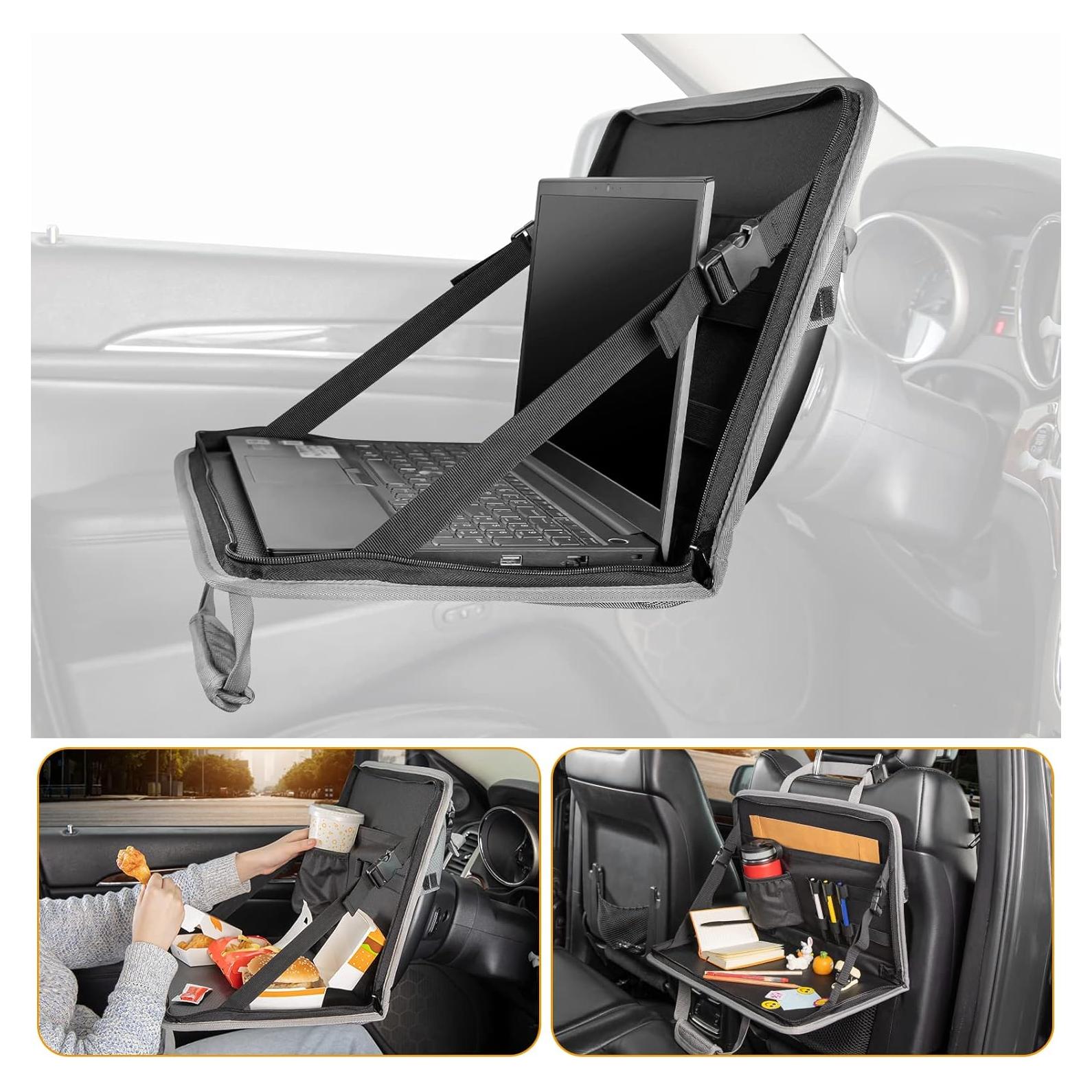 Bandeja para Comer en el Volante JOYTUTUS Gris 3 en 1