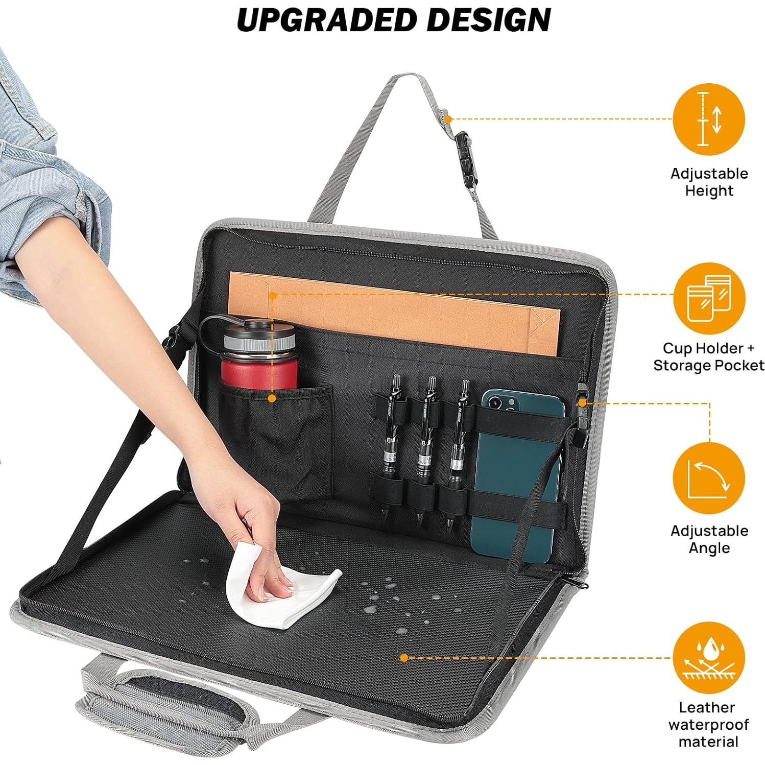 Bandeja para Comer en el Volante JOYTUTUS Gris 3 en 1