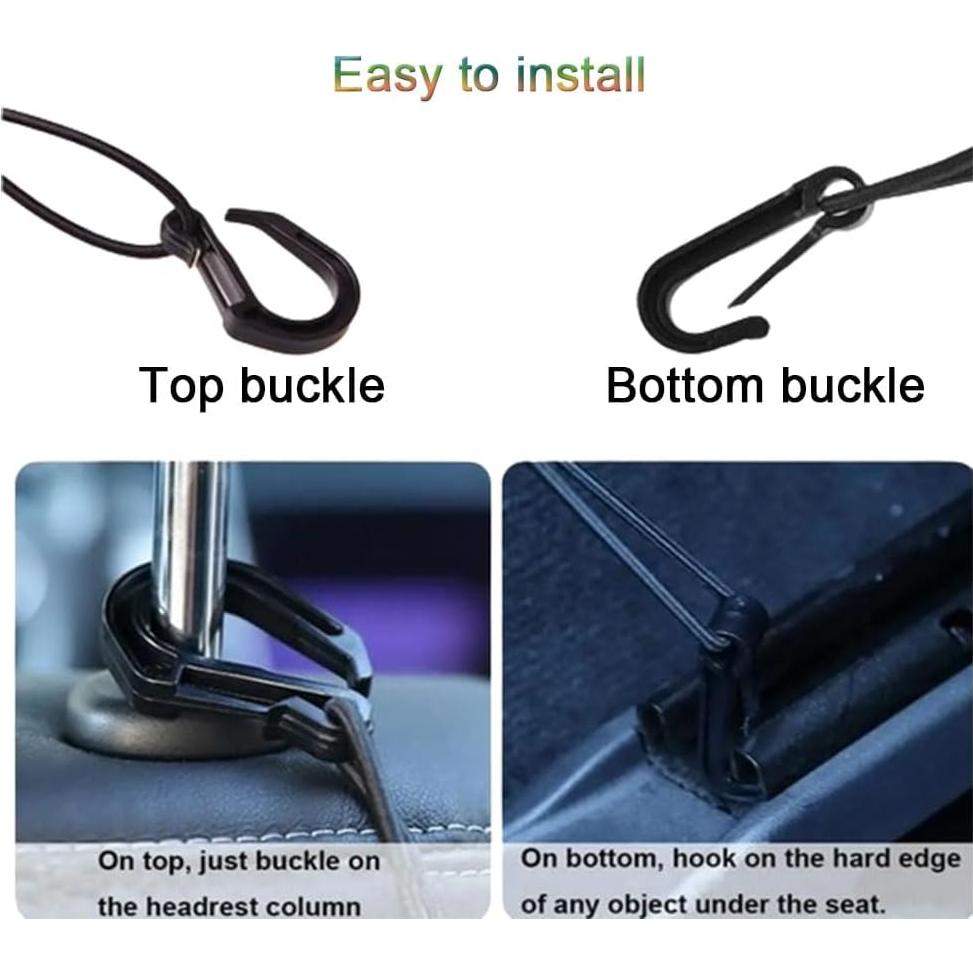 Organizador de Malla para Automóvil LNtech 3 Capas Negro