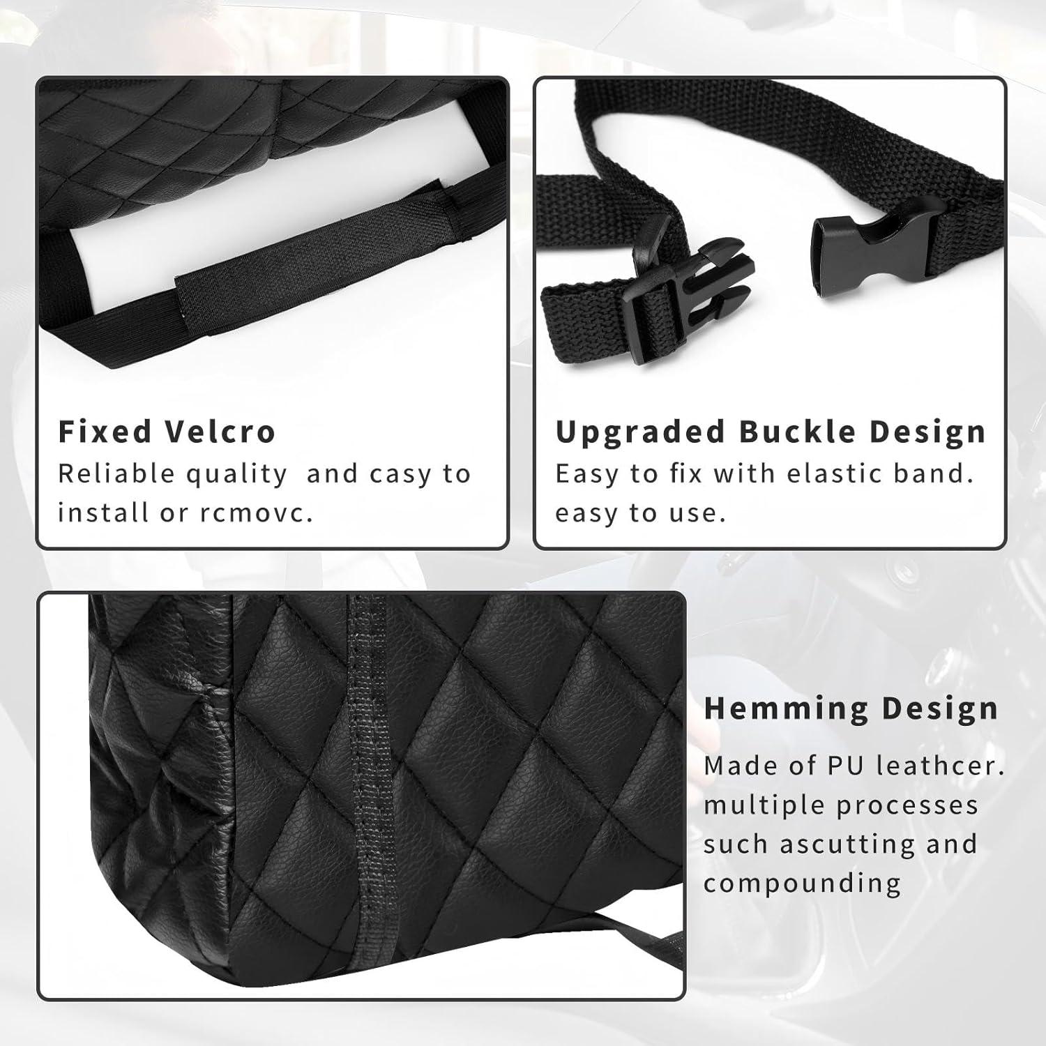 Soporte de bolso para automóvil SunlightXS negro 37.4x25 cm