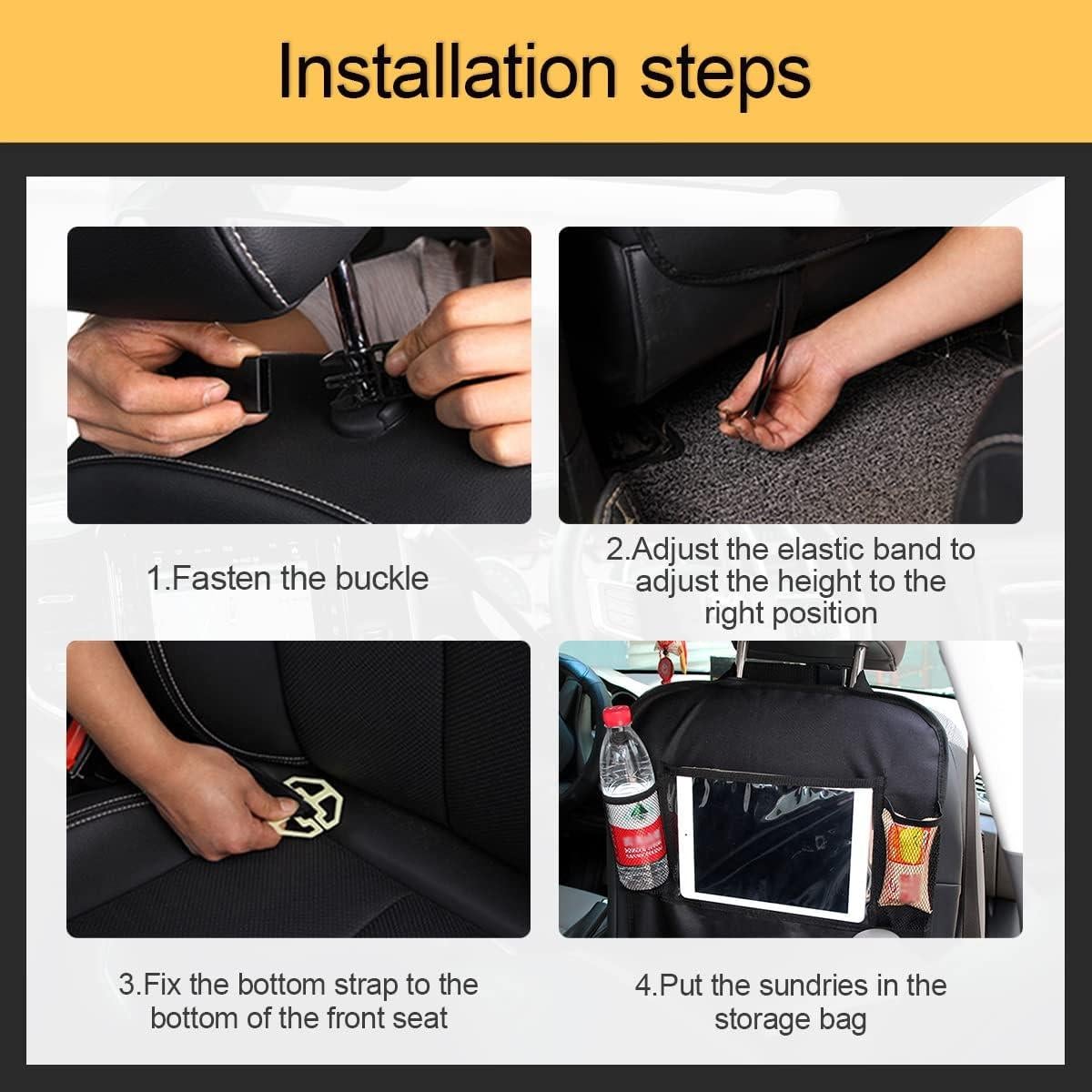 Caddy de Almacenamiento para Asiento Trasero Hanemia 63.5x48.3cm 9 Compartimentos