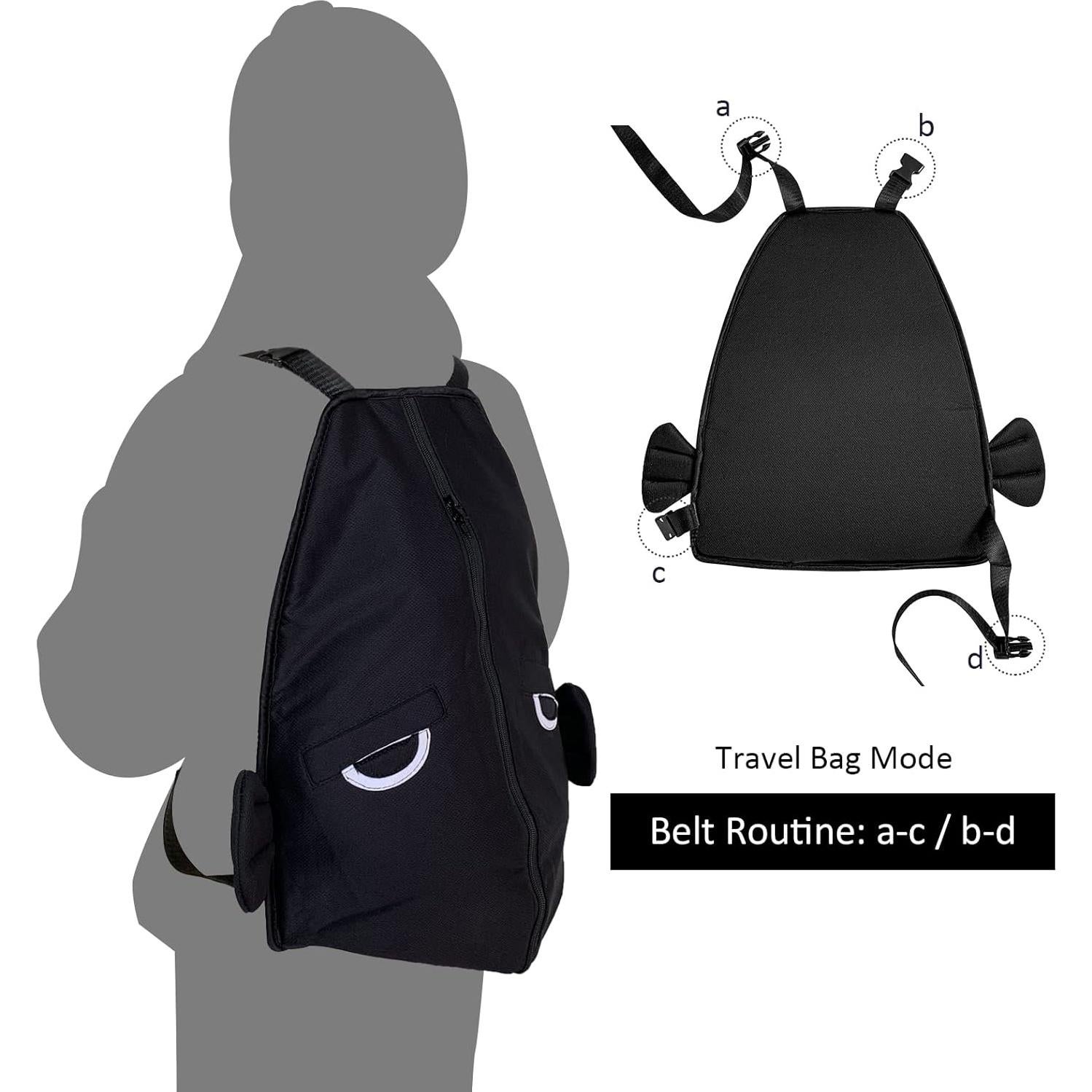 Reposapiés 4-en-1 para Niños - Organizador y Protector de Asiento