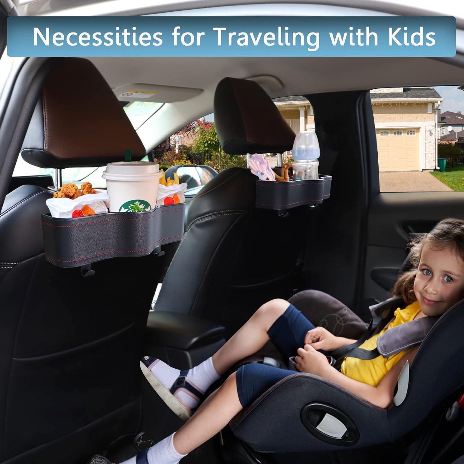 Organizador de Asiento Trasero de Coche JELOVA con Portavasos