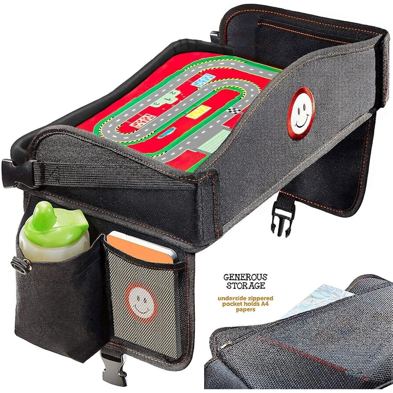 Bandeja de Viaje Coolmum para Niños - Organizador Doble Cara