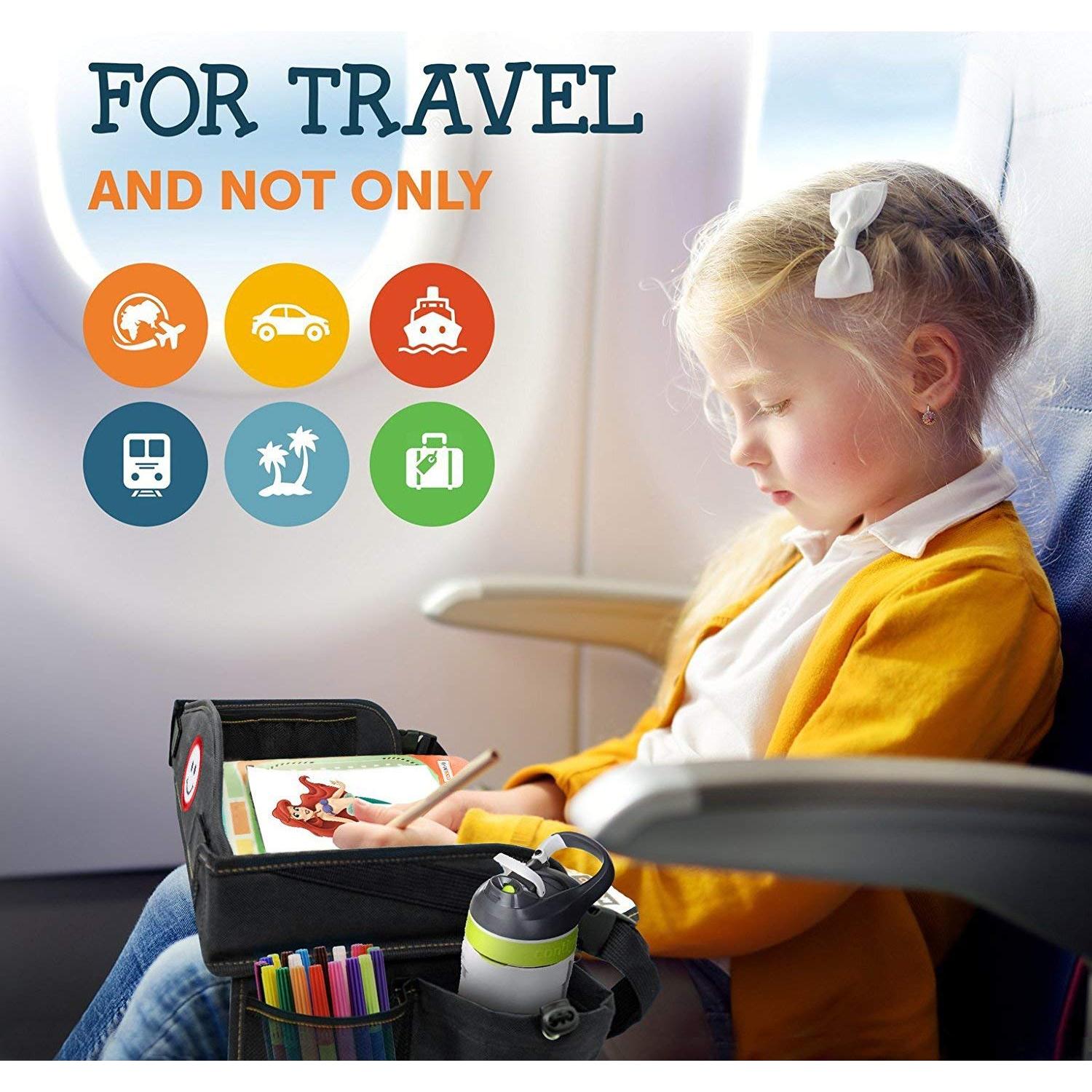 Bandeja de Viaje Coolmum para Niños - Organizador Doble Cara