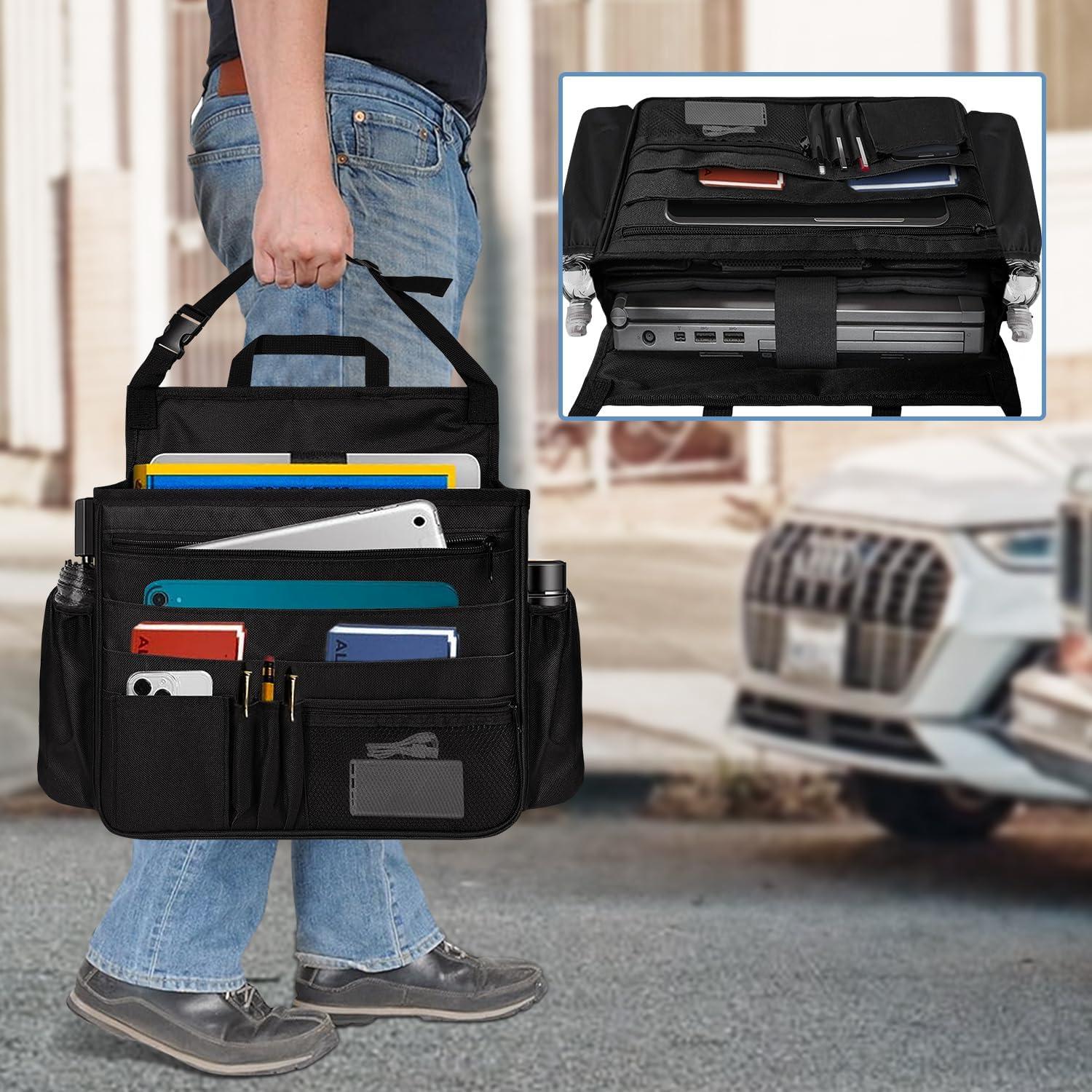 Organizador de Asiento de Coche BOHEMIABY con 10 Bolsillos