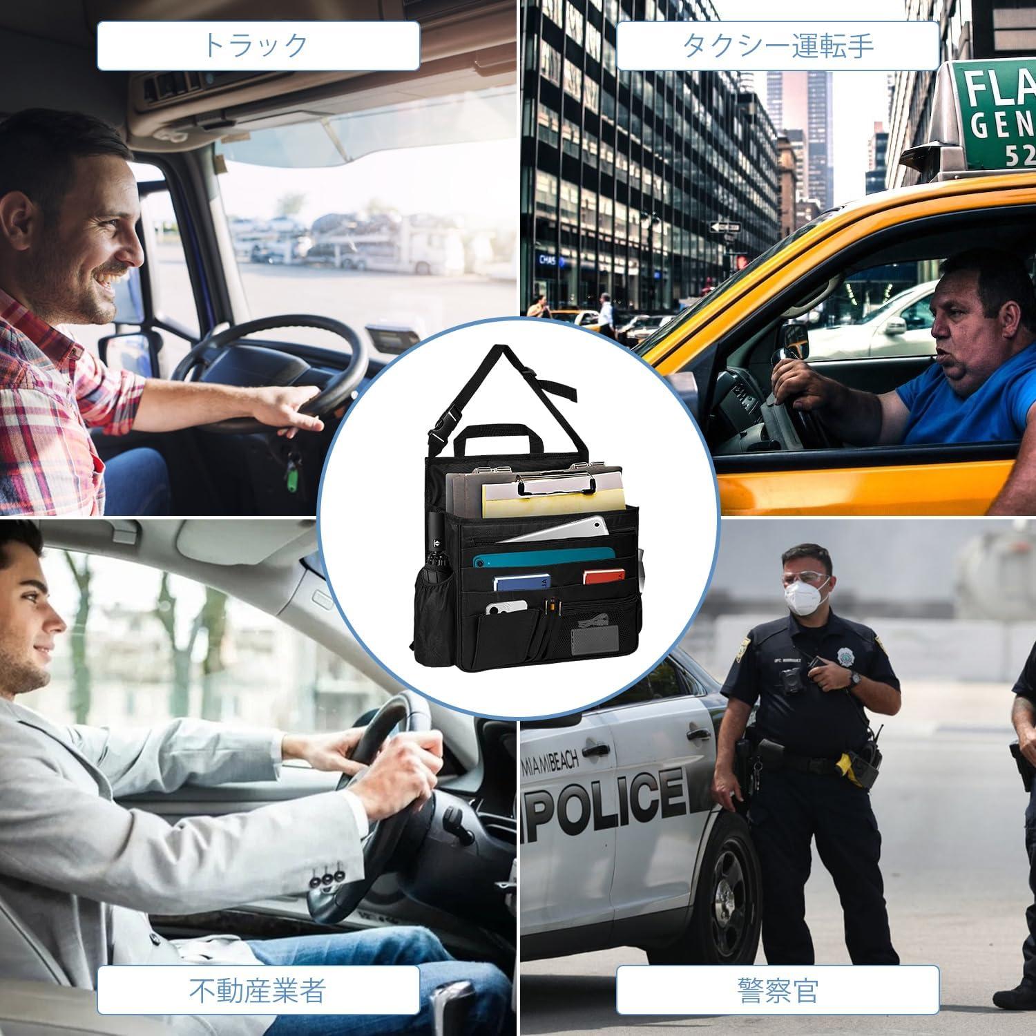 Organizador de Asiento de Coche BOHEMIABY con 10 Bolsillos