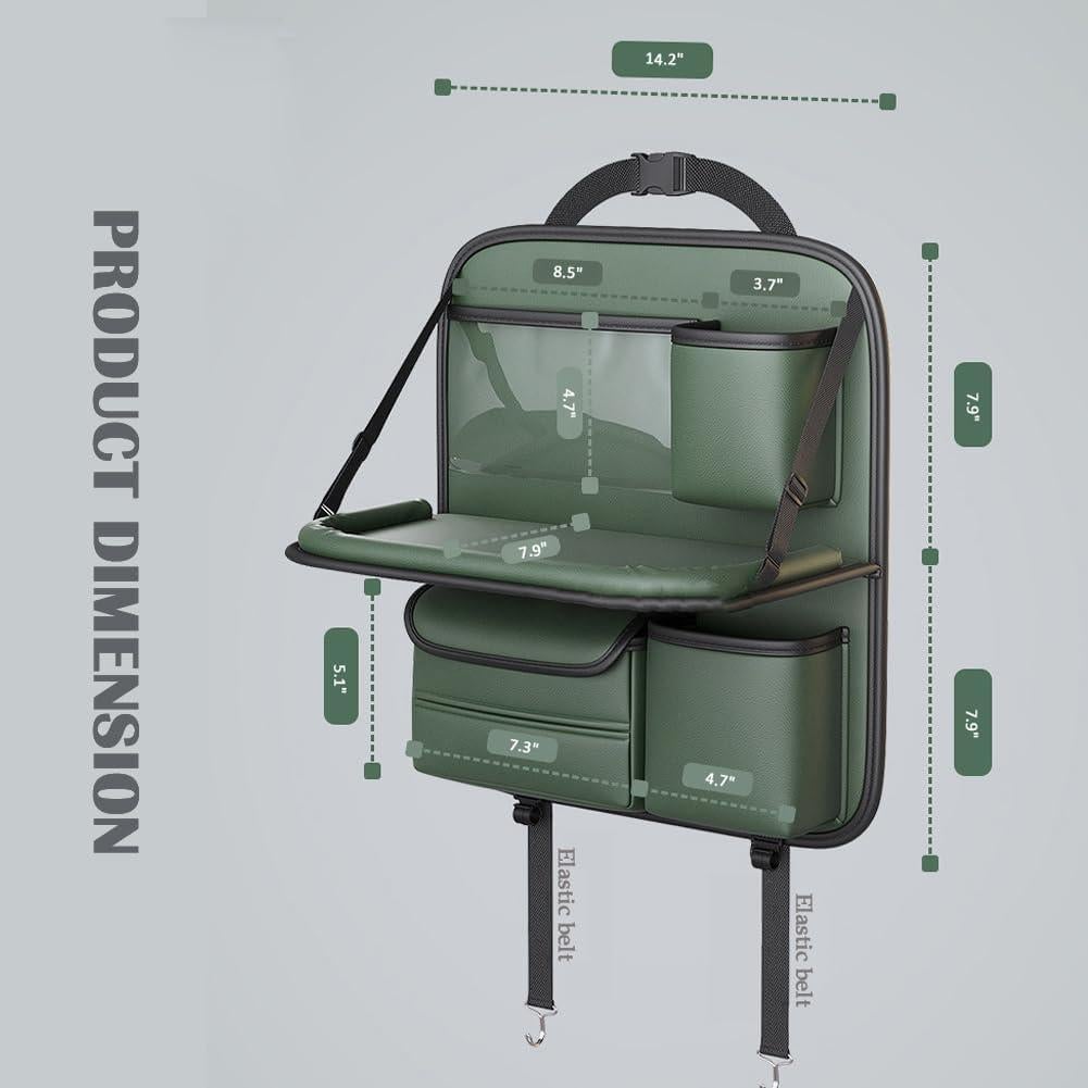 Organizador de Asiento Trasero de Coche DURASIKO QCD12 Plegable