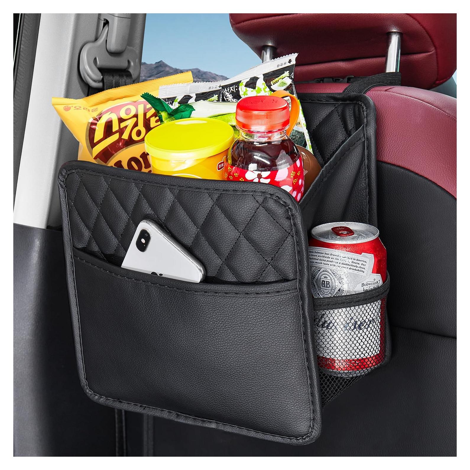 Organizador de Asiento Trasero LXUNYI de Cuero PU Impermeable