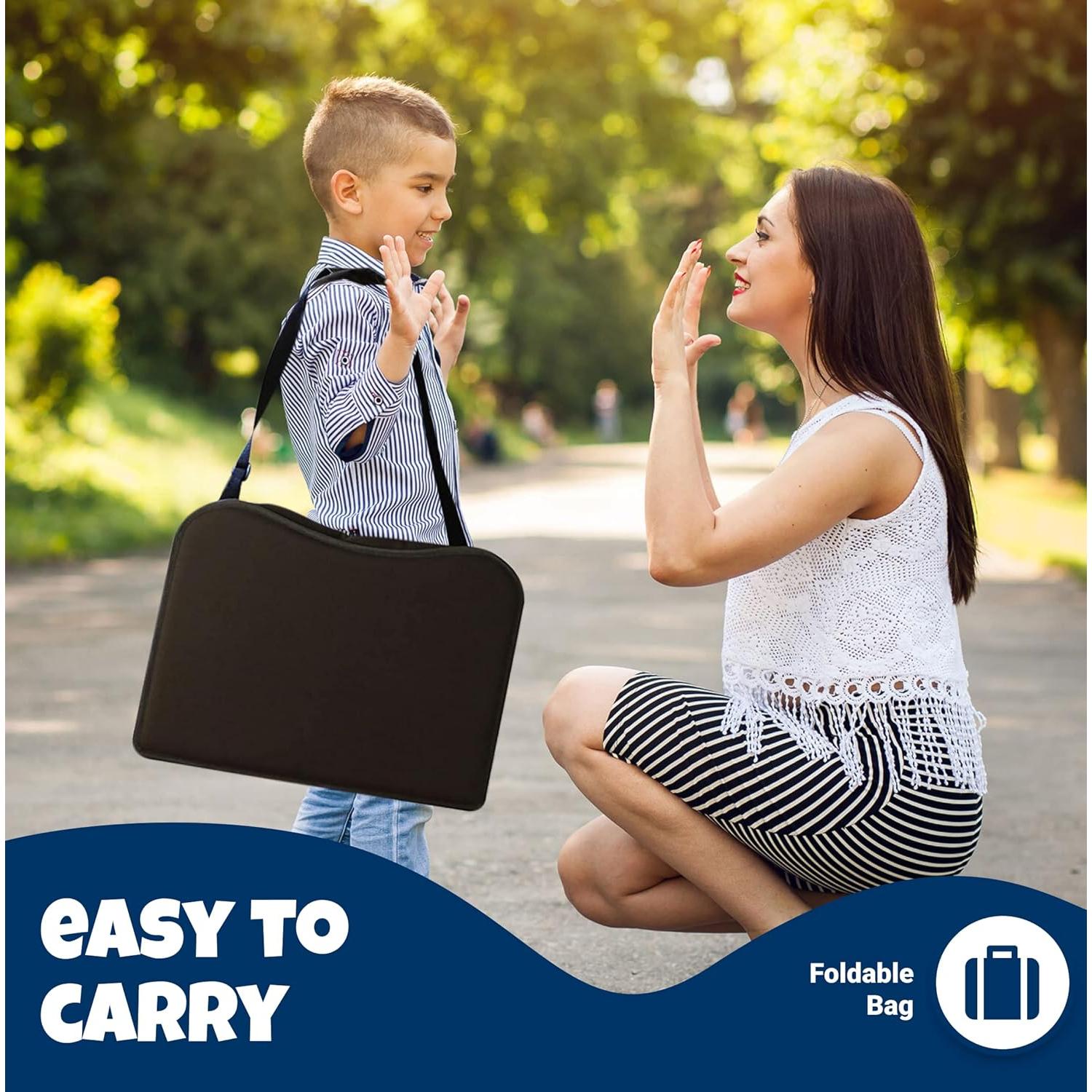 Bandeja de Viaje para Niños WITRIP con Pizarra Borrado Seco