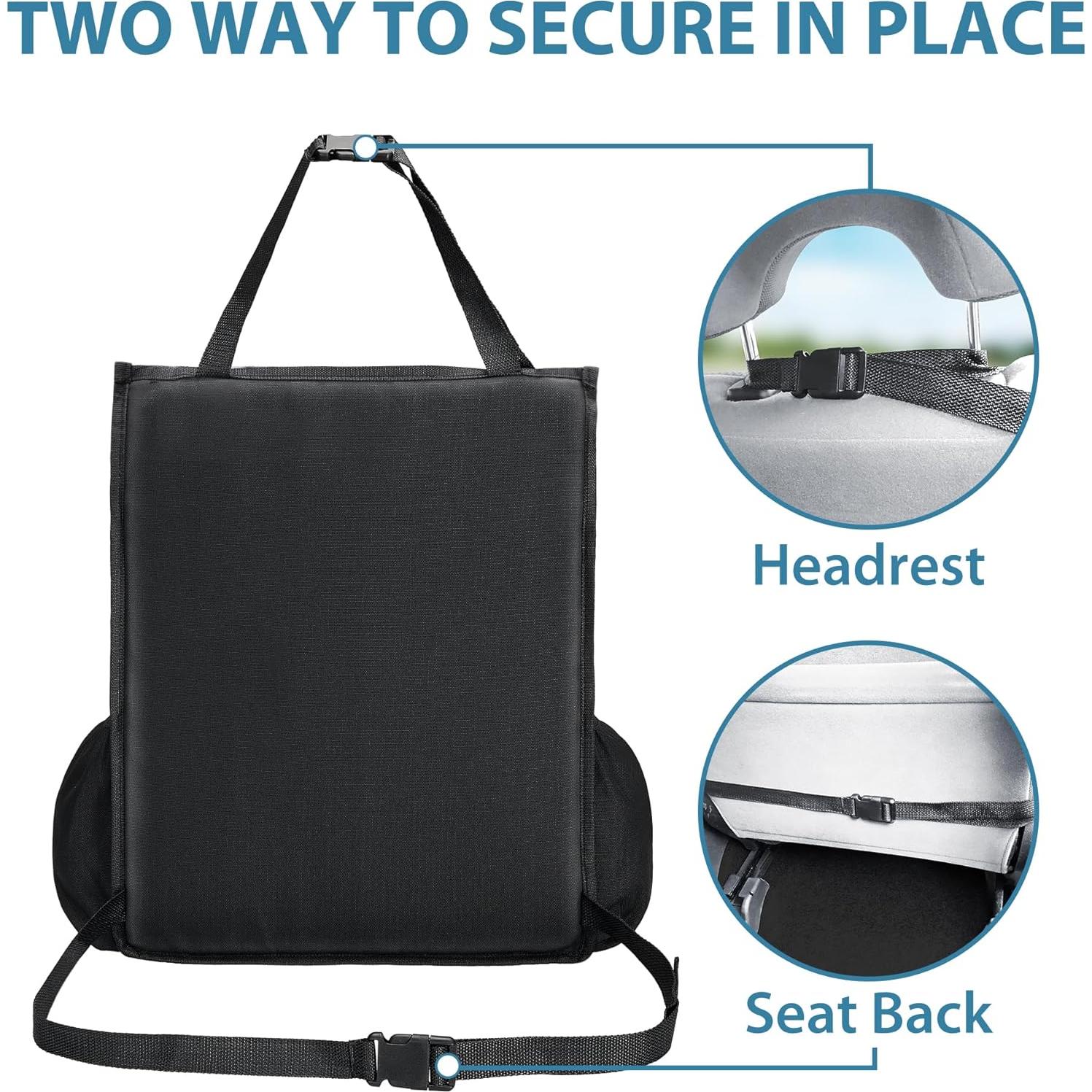 Organizador de Asiento Frontal Elantrip Negro 33x15.24x43.18 cm