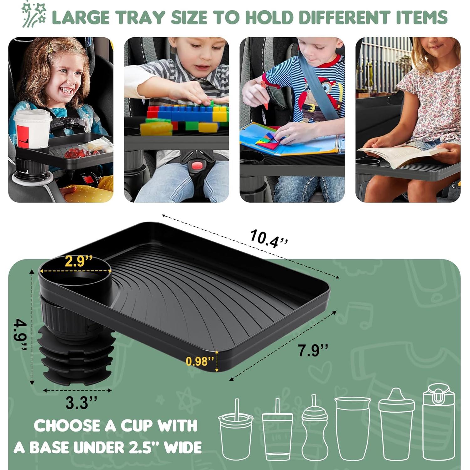 Bandeja de Asiento de Coche MS MASTER SHOW v2 para Niños