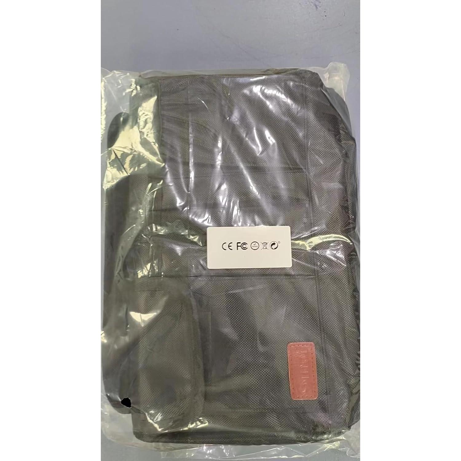 Organizador de Asiento de Auto Smof Negro con Compartimento para Laptop