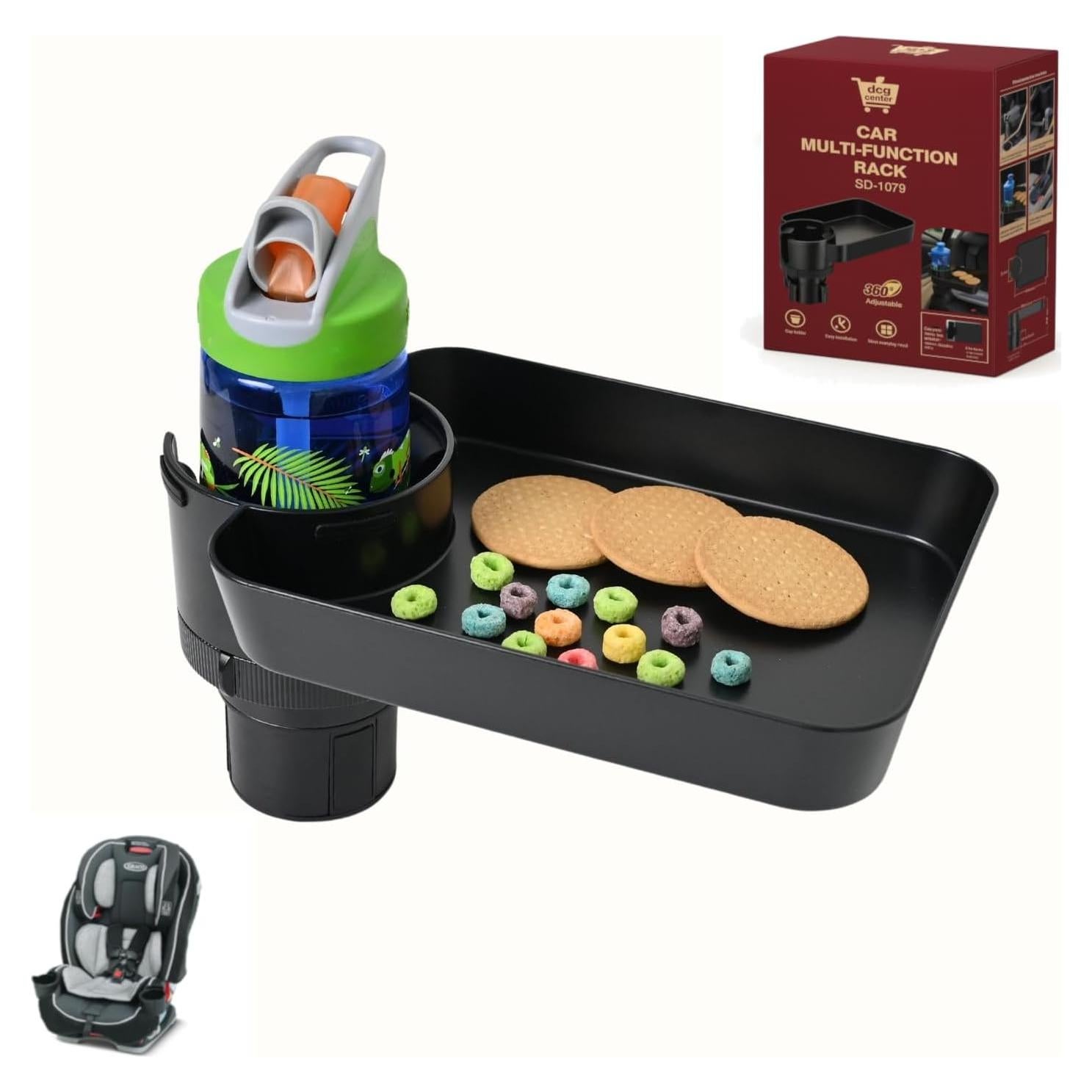 Bandeja Ajustable para Niños DCG Center - Portavasos y Snacks