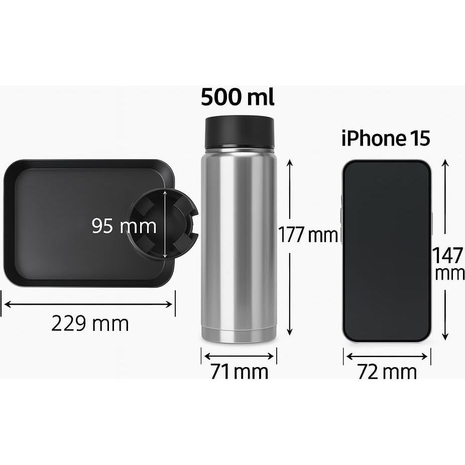 Bandeja Ajustable para Niños DCG Center - Portavasos y Snacks