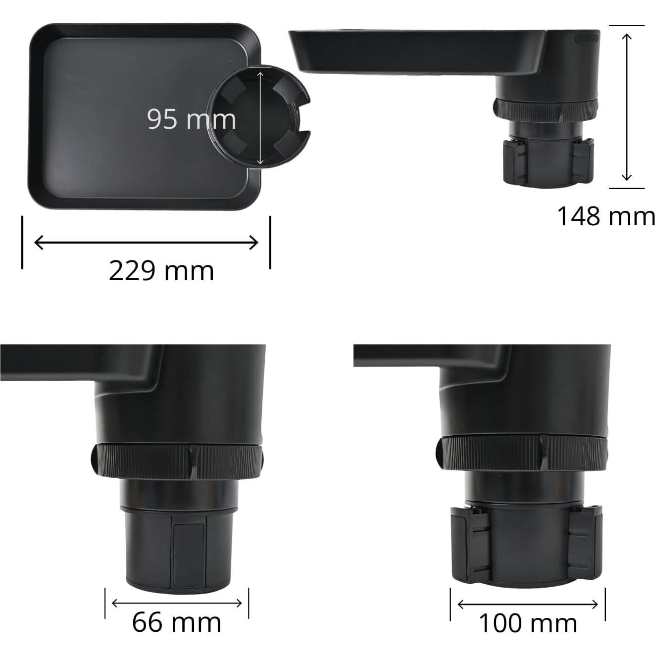 Bandeja Ajustable para Niños DCG Center - Portavasos y Snacks