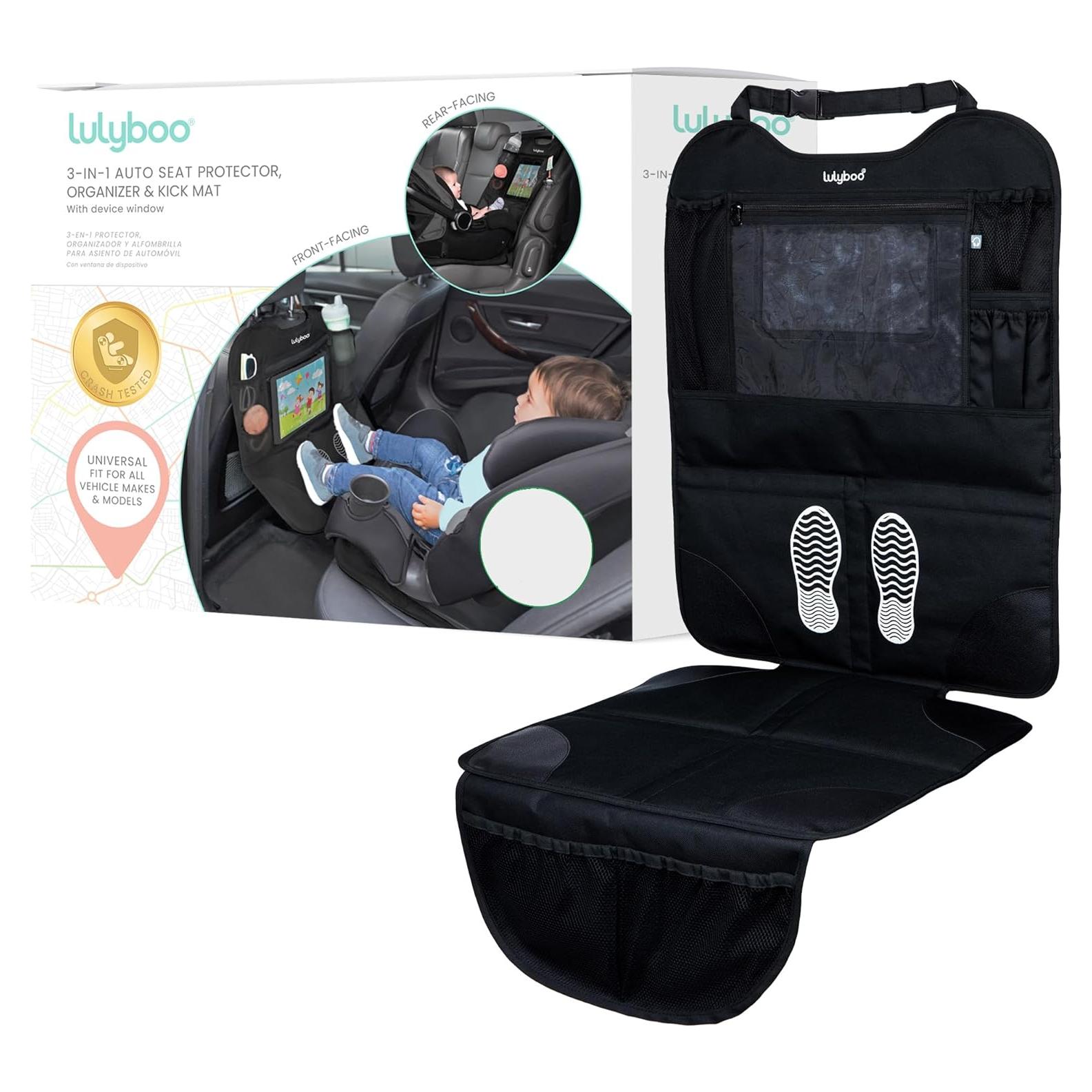 Organizador de Asiento de Coche Lulyboo Negro 22.86x50.8 cm