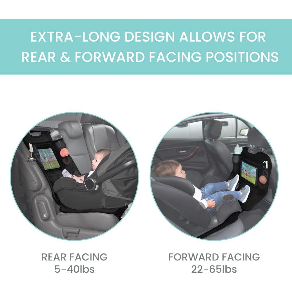 Organizador de Asiento de Coche Lulyboo Negro 22.86x50.8 cm