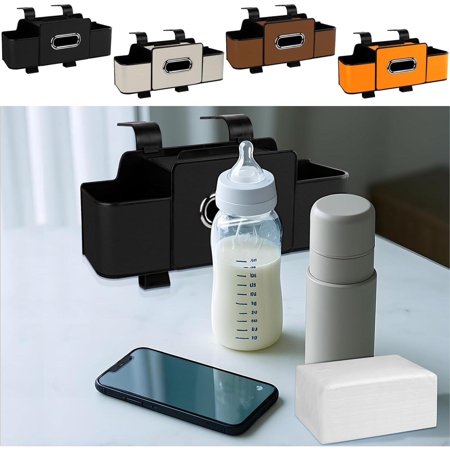 Organizador de Asiento Trasero de Coche Toresper Negro 4 Compartimentos