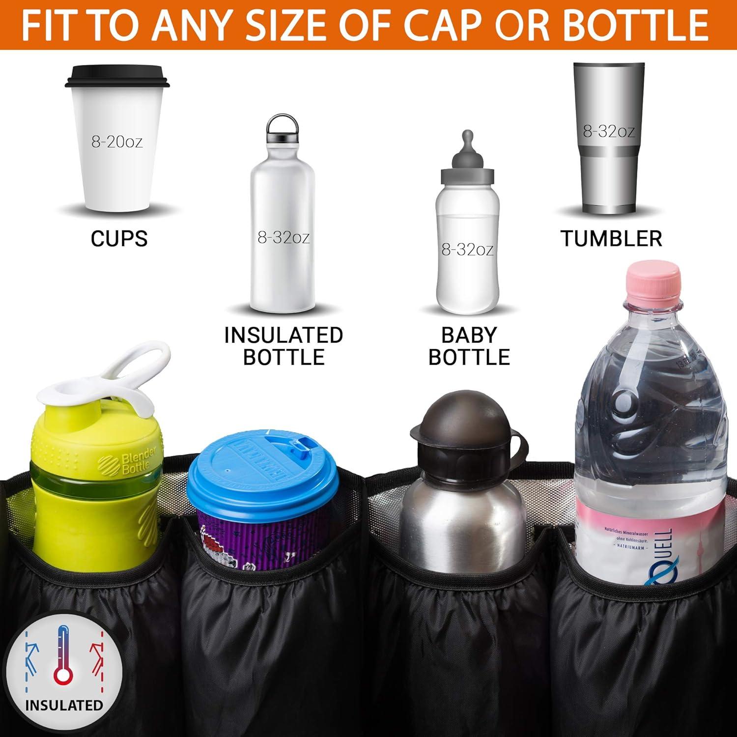 Organizador de Auto FoxBox Negro para Niños - 13 Compartimentos