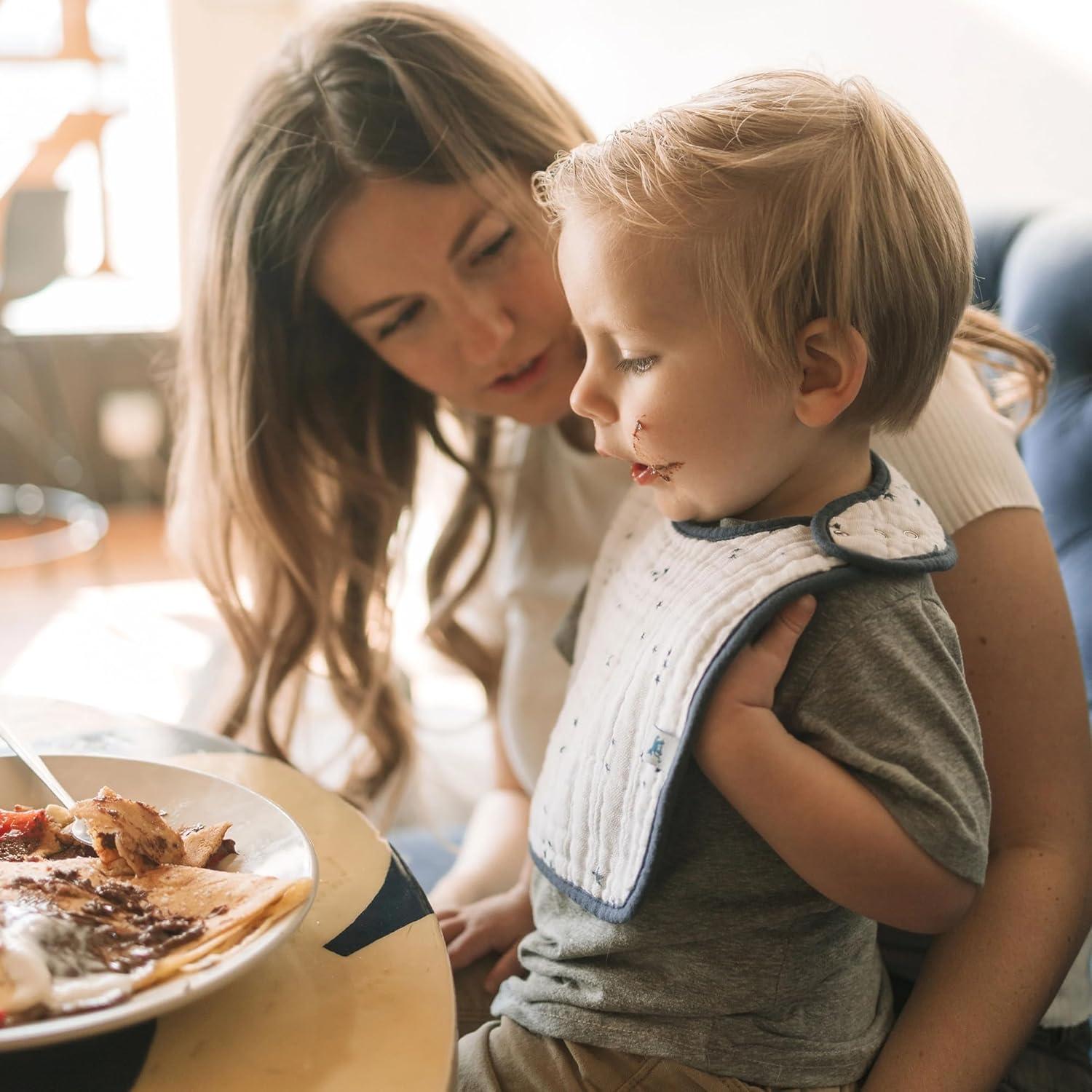 Baberos Ajustables Little Unicorn 3 Piezas - Planetario 2