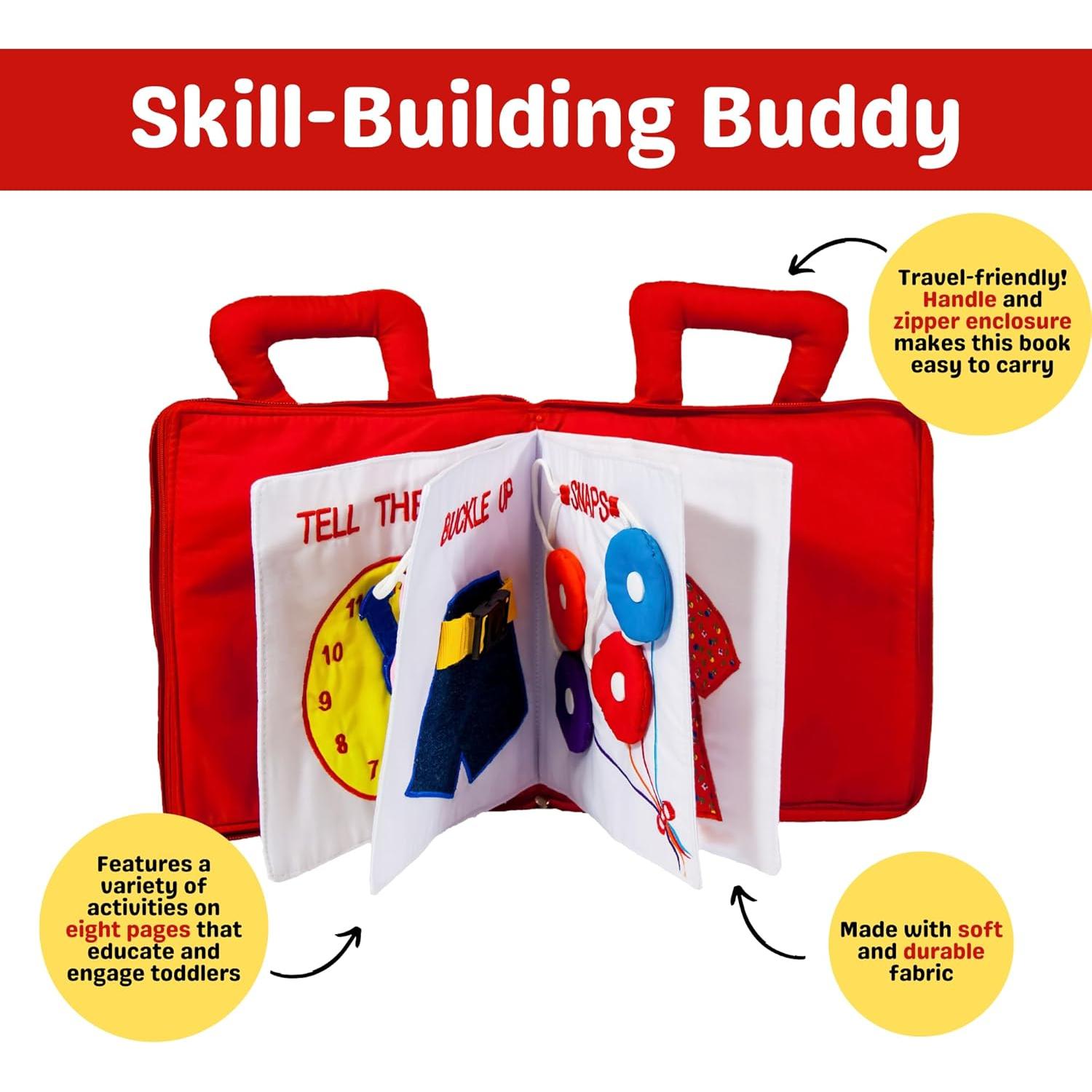 Libro Silencioso Interactivo Pockets of Learning 20x23 cm