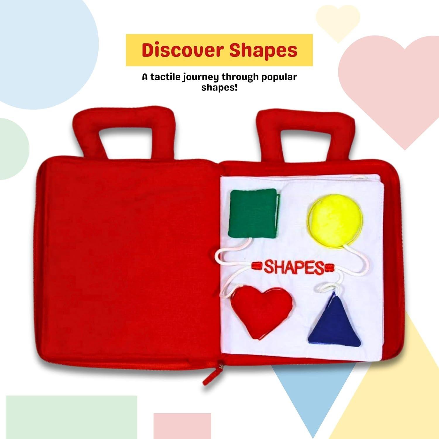 Libro Silencioso Interactivo Pockets of Learning 20x23 cm