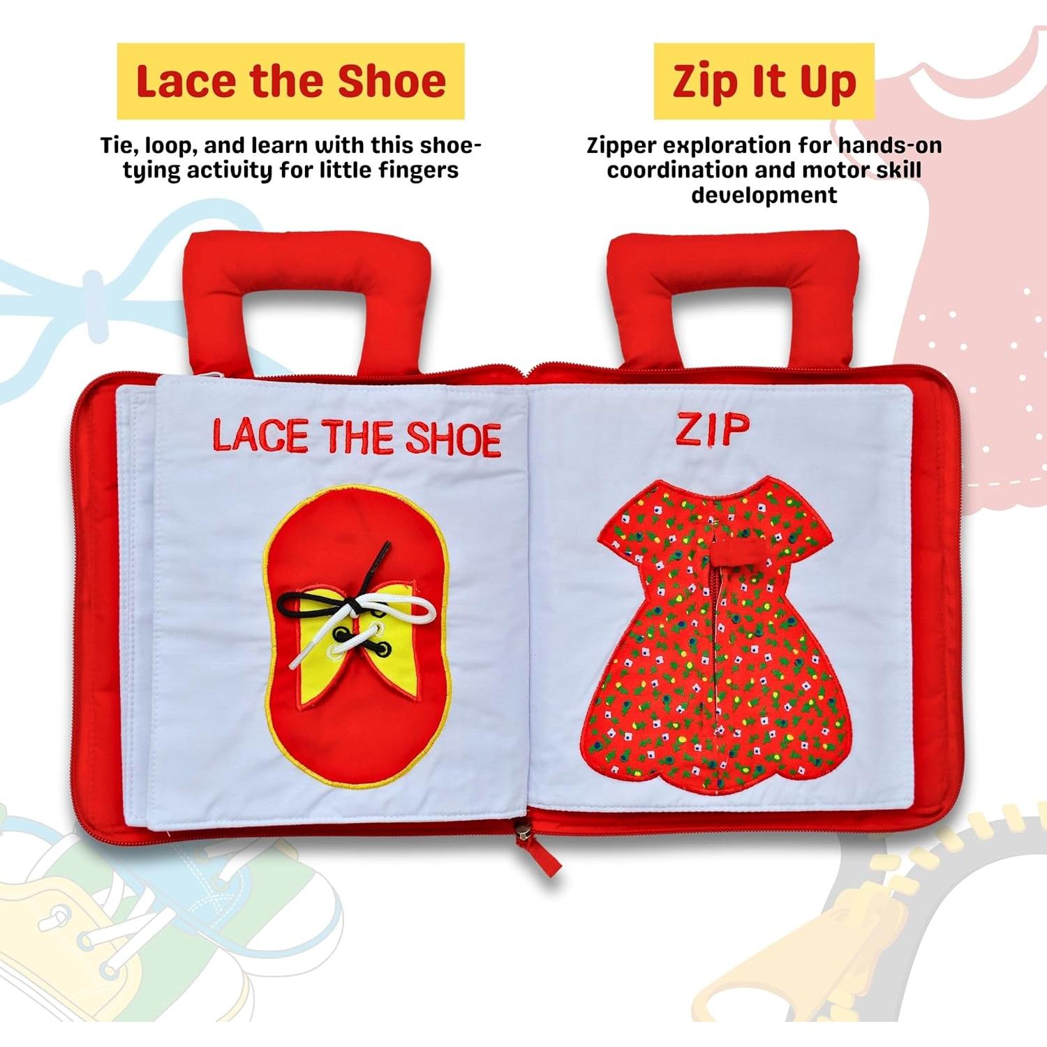 Libro Silencioso Interactivo Pockets of Learning 20x23 cm