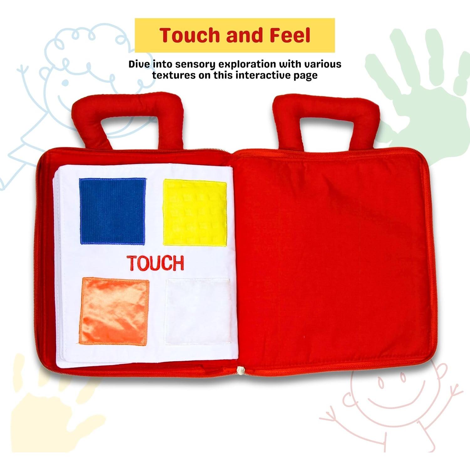 Libro Silencioso Interactivo Pockets of Learning 20x23 cm