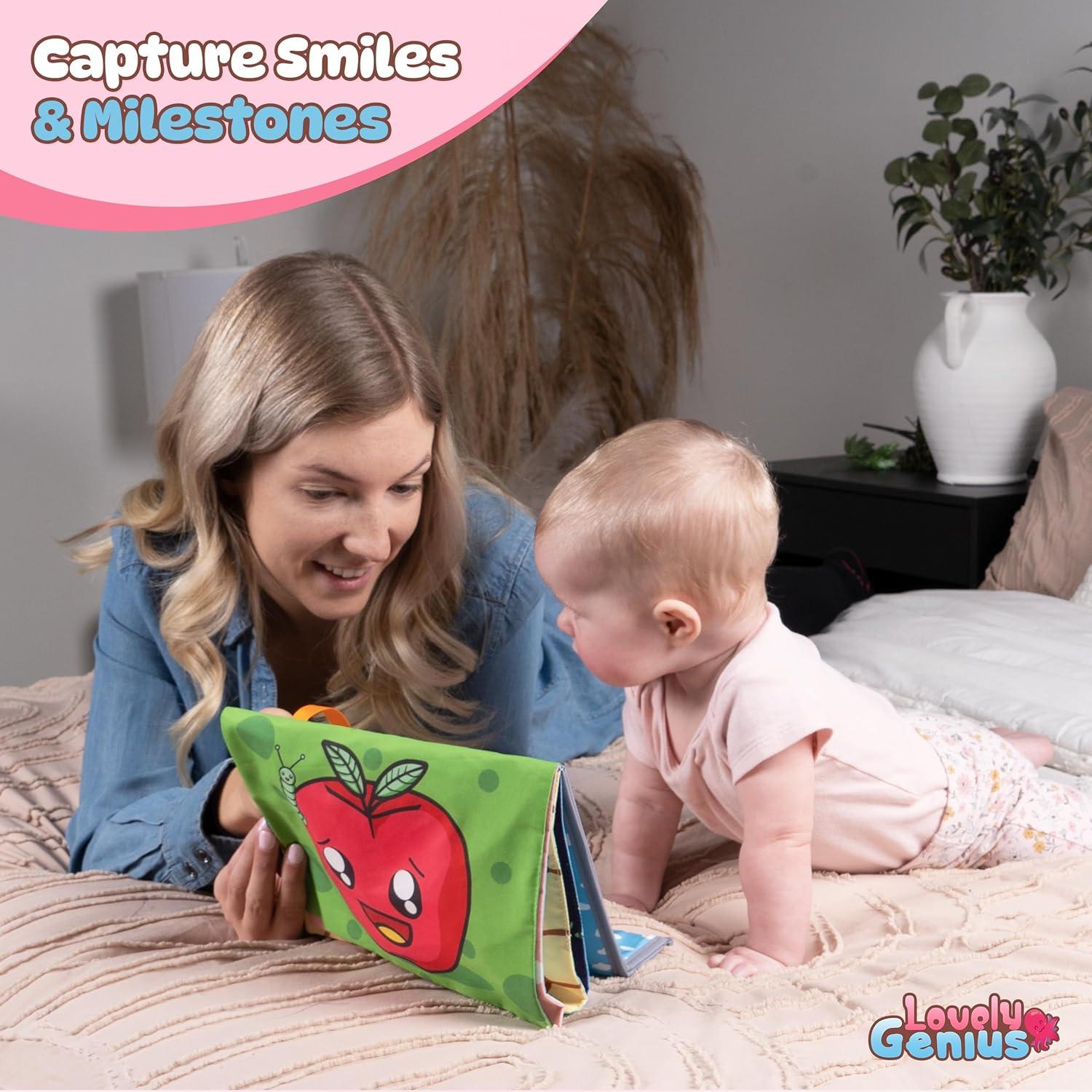 Alfombra Tummy Time para Bebés Lovely Genius 0-6 Meses