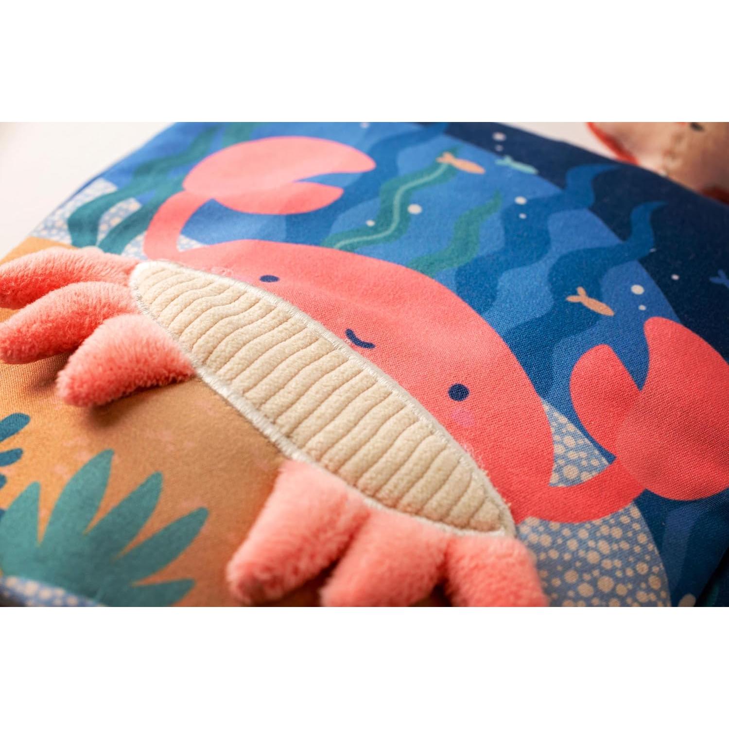 Libro de Tela Suave Stephen Joseph - Actividades Sensoriales 0-6 años