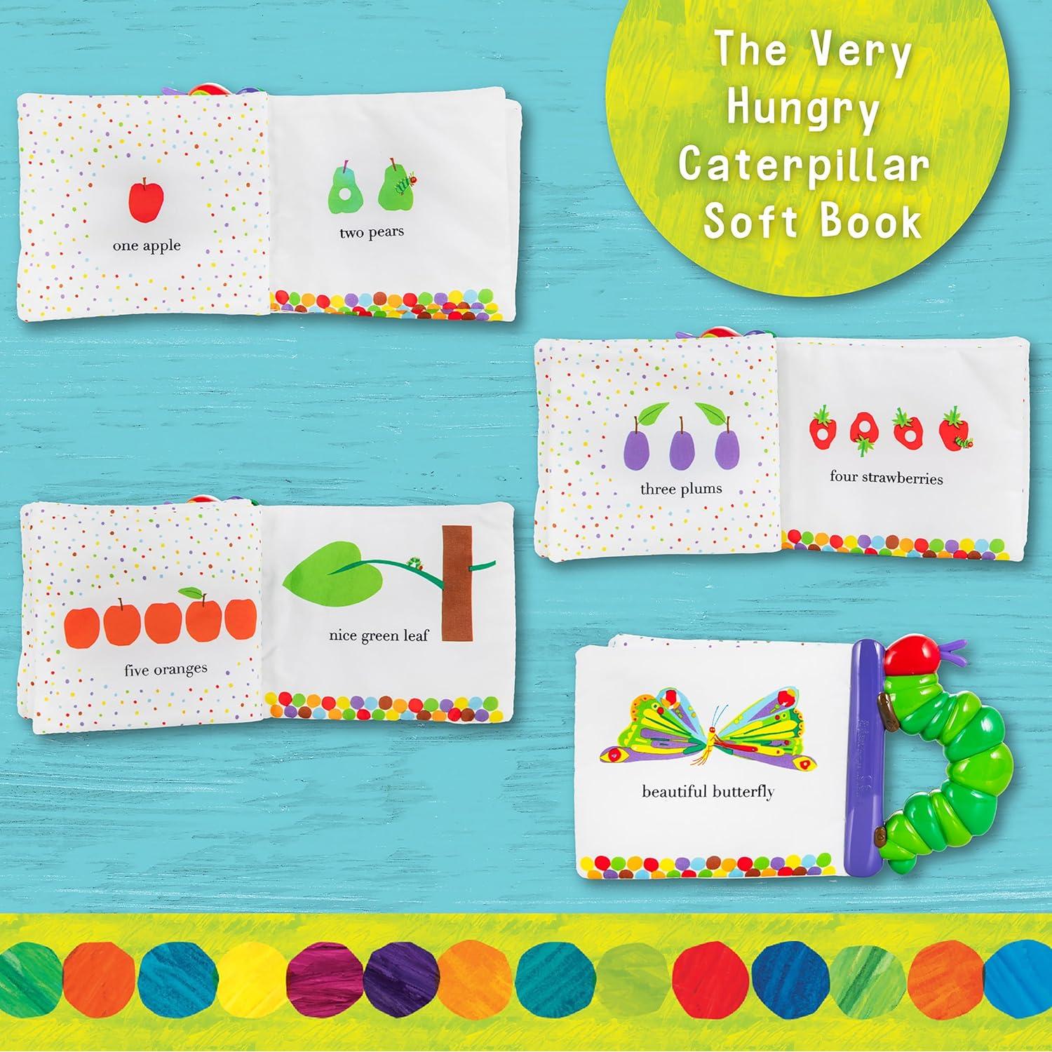 Libro Suave El Muy Hambriento Oruga Eric Carle 12.7 cm