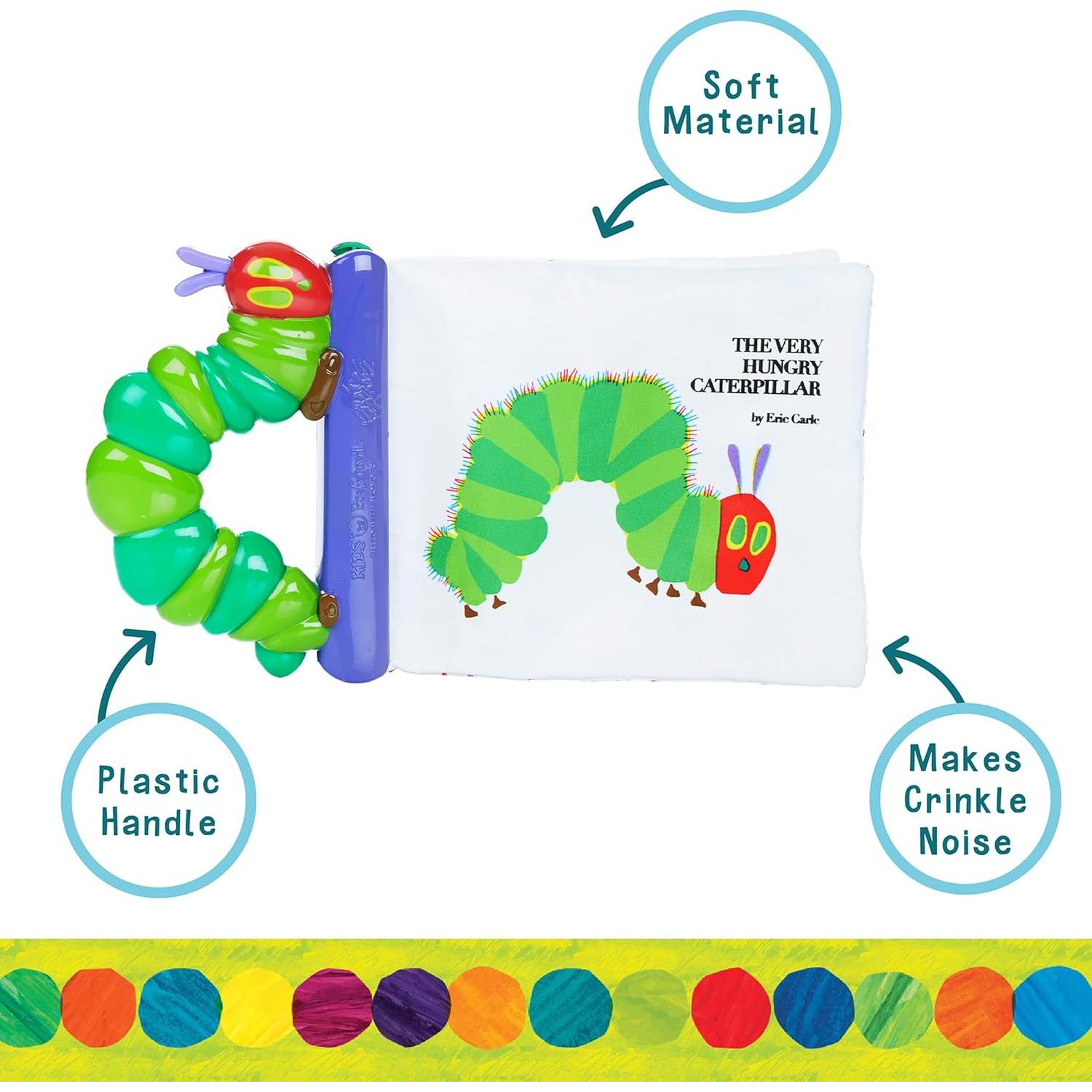 Libro Suave El Muy Hambriento Oruga Eric Carle 12.7 cm