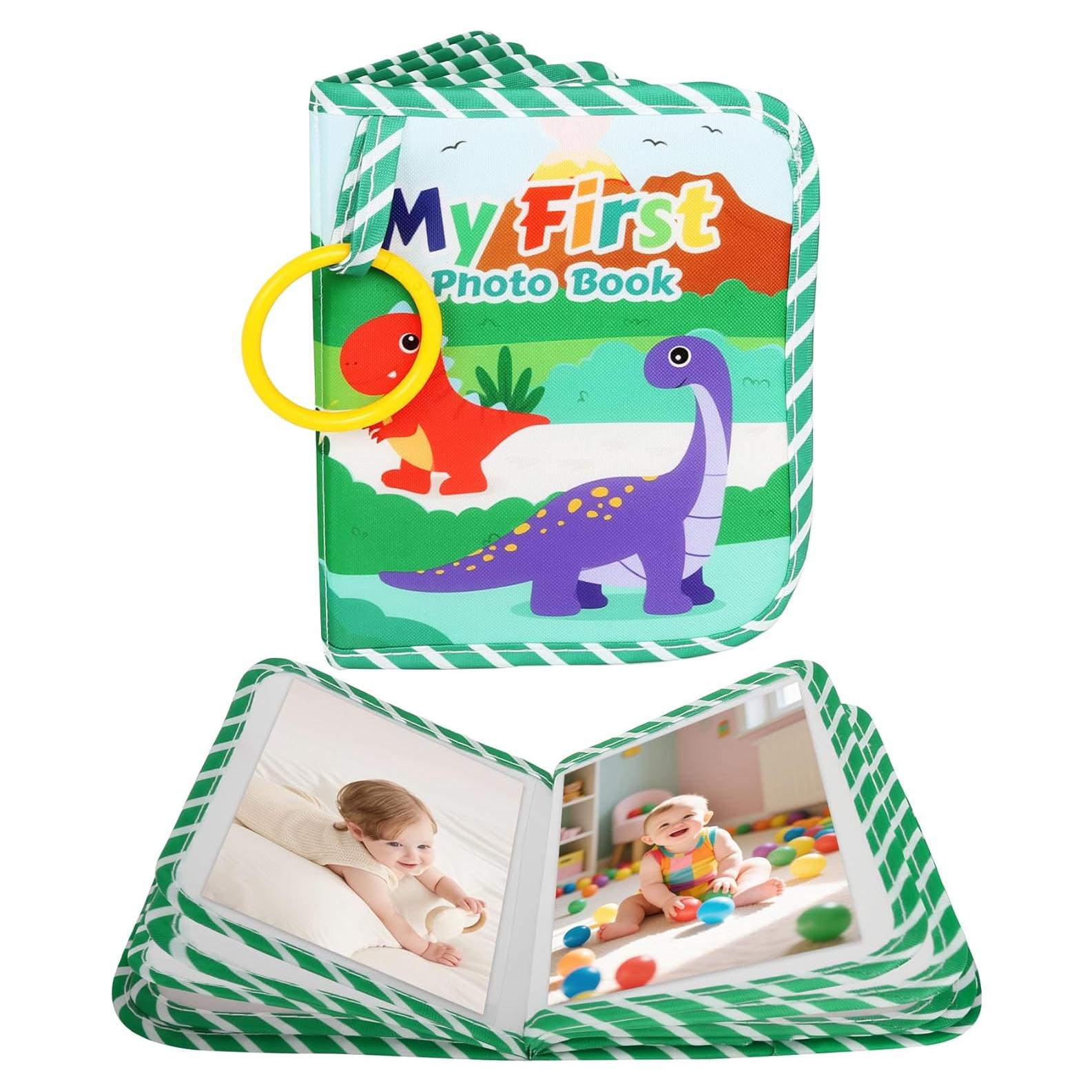 Álbum de Fotos para Bebé Kizh con Espejo y Dinosaurios