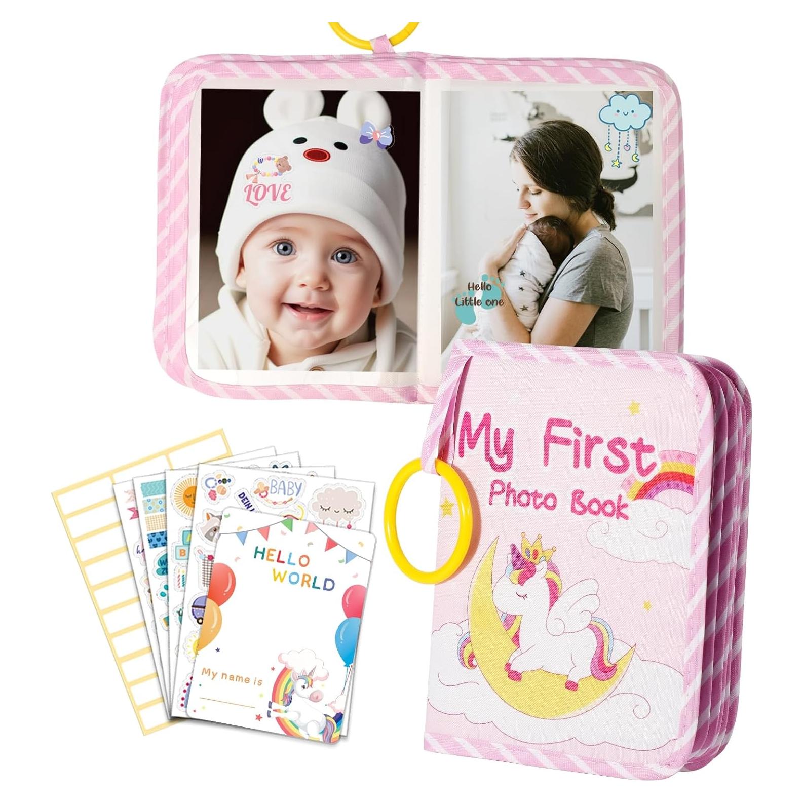 Álbum de Fotos UTOPLIKEY Unicornio Rosa 17 Páginas 245 Stickers