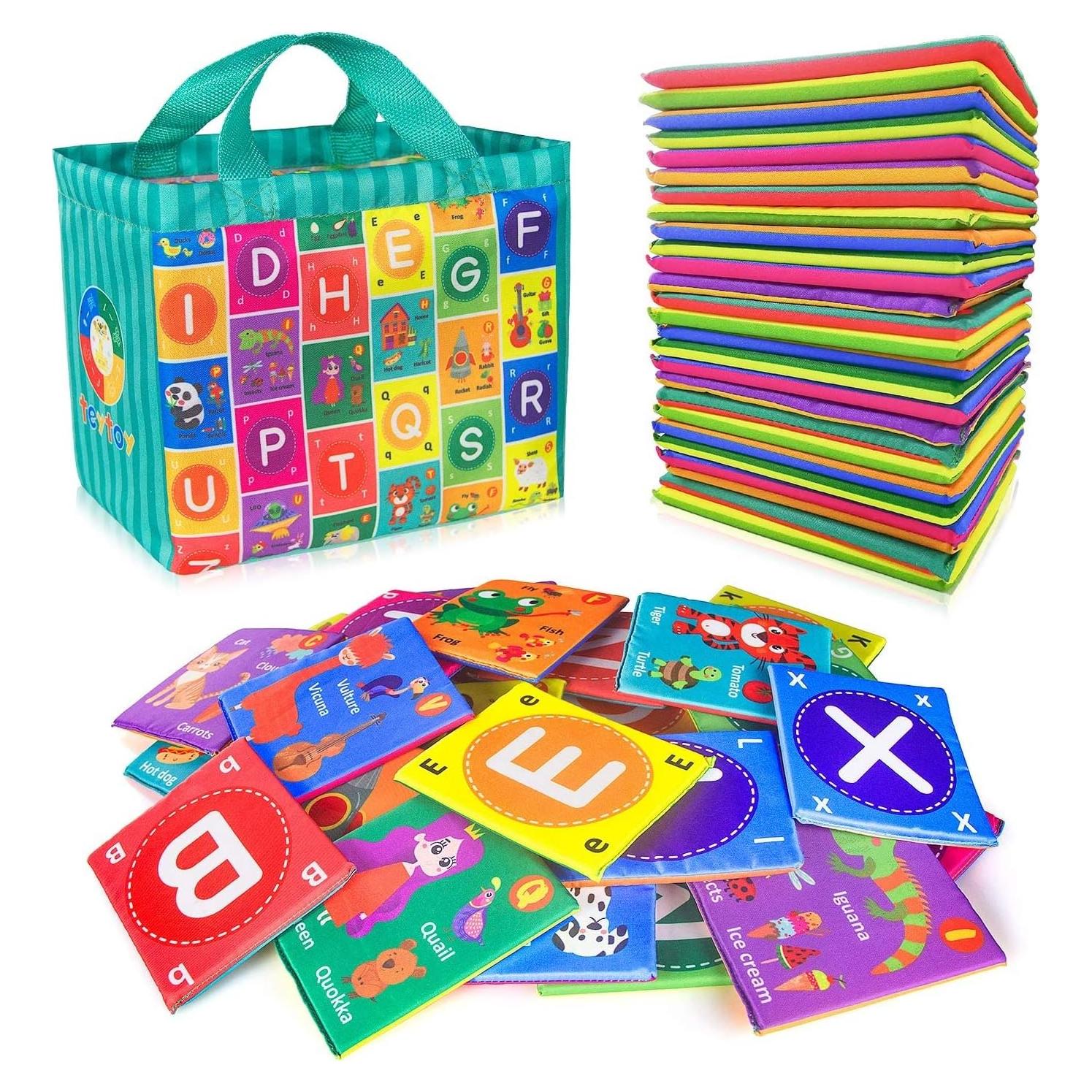 Tarjetas de Alfabeto Suaves TEYTOY 26 Piezas para Bebés