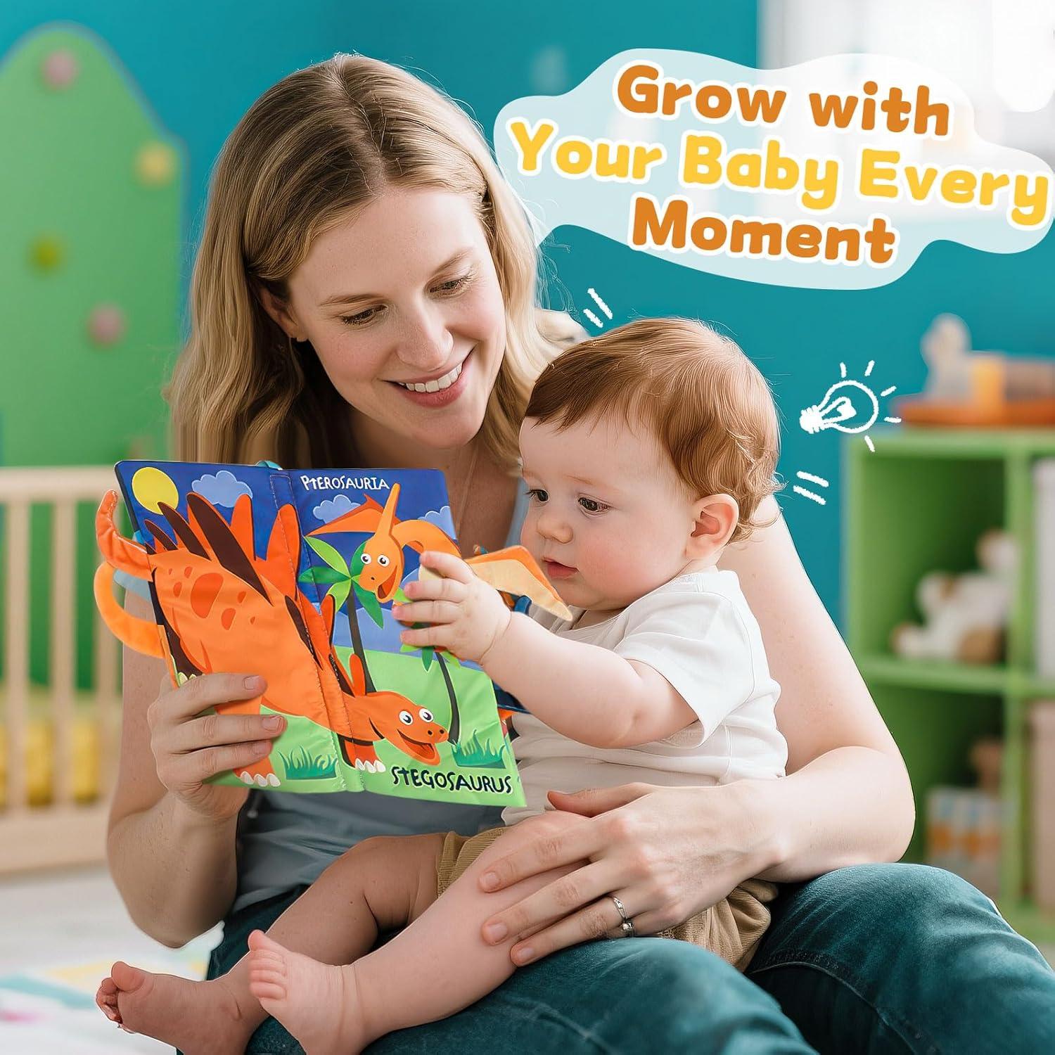 Libros Suaves para Bebés 0-12 Meses - Juguetes Interactivos