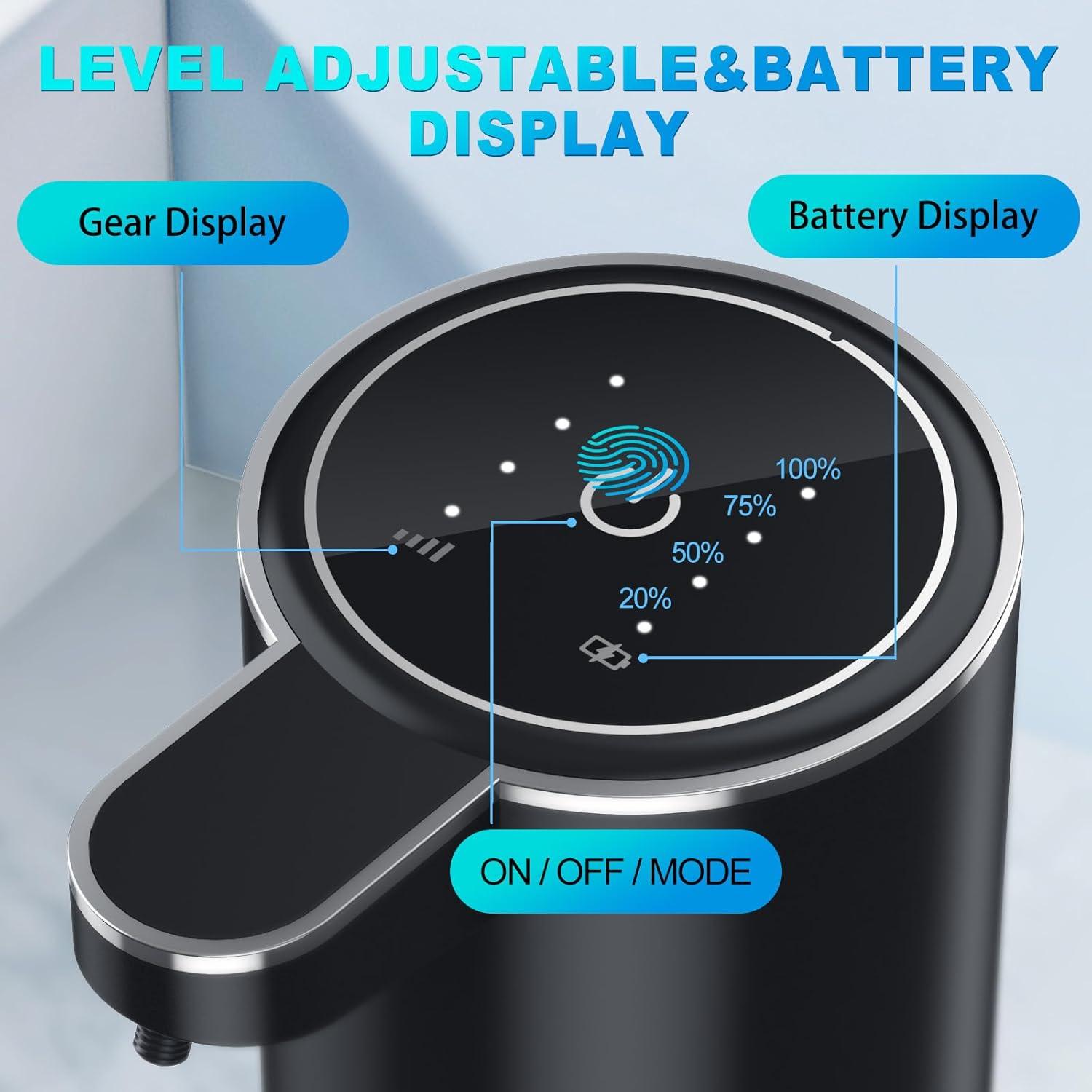 Dispensador Automático de Jabón Espumoso Amyzavls 380ml USB